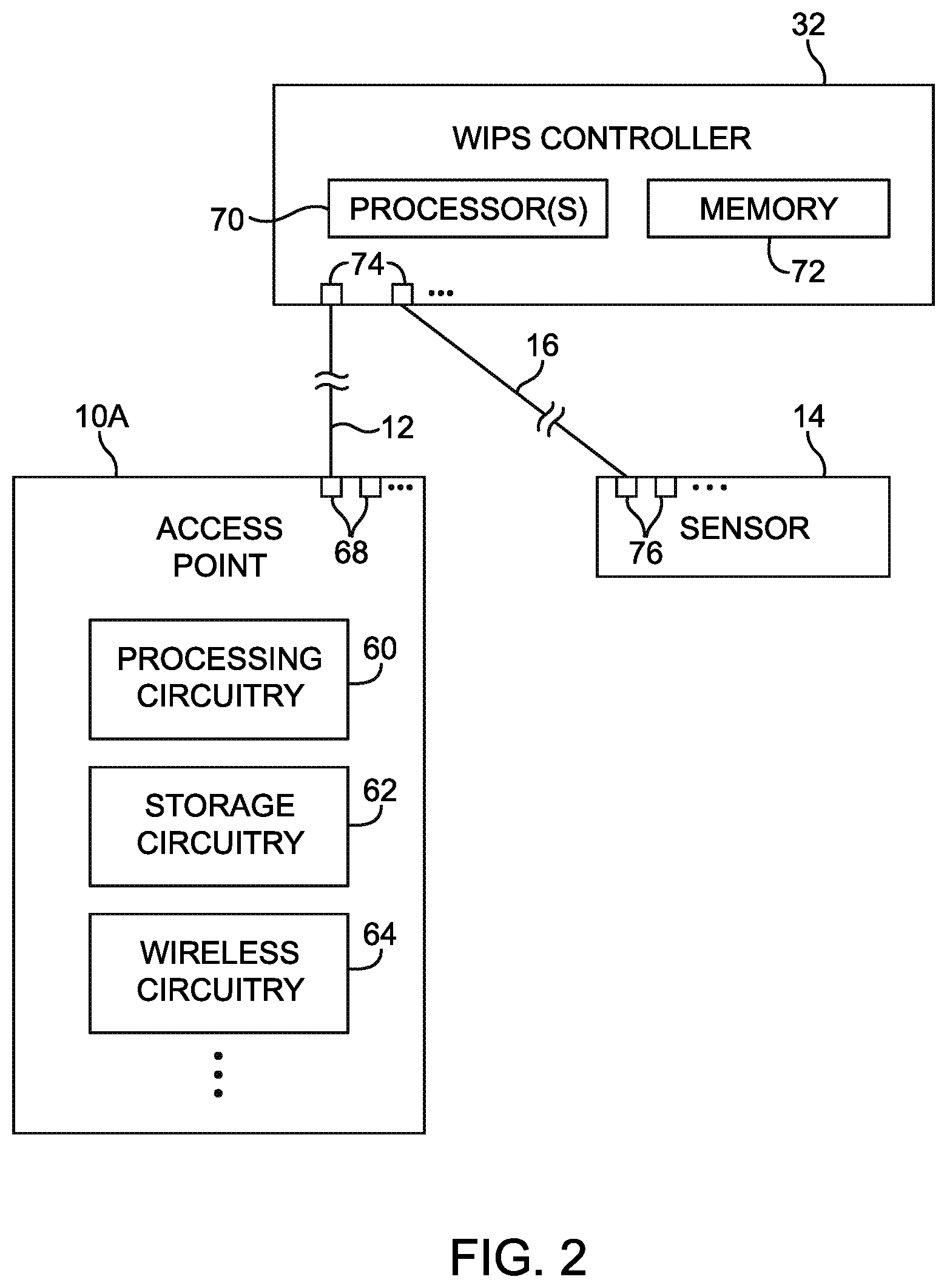 Patent US12317083 Figure 2 – Wireless intrusion prevention using channel switch announcement