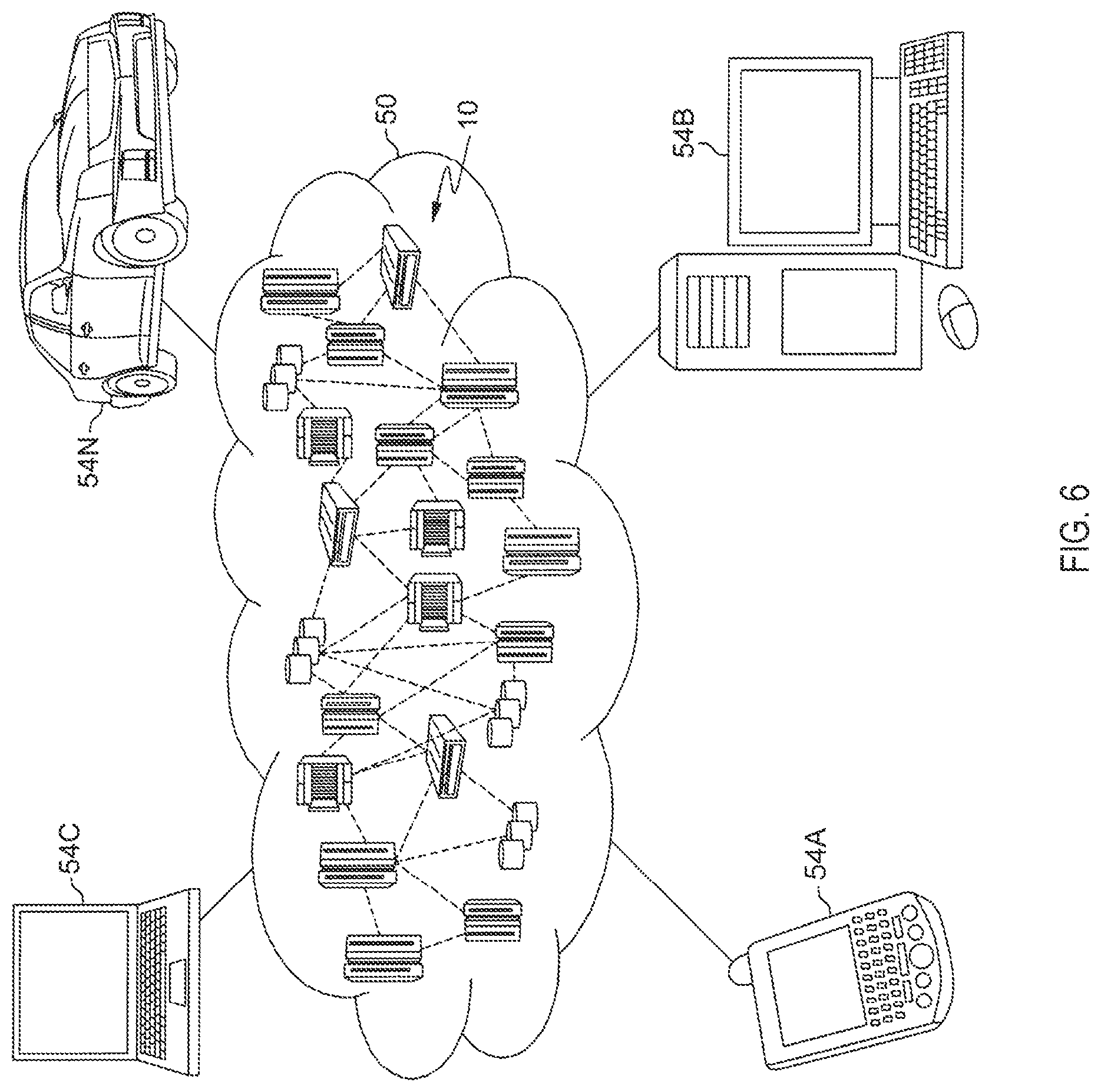 Patent US12317103 Figure 5 – Reliability-based service chain instance selection in a 5G network