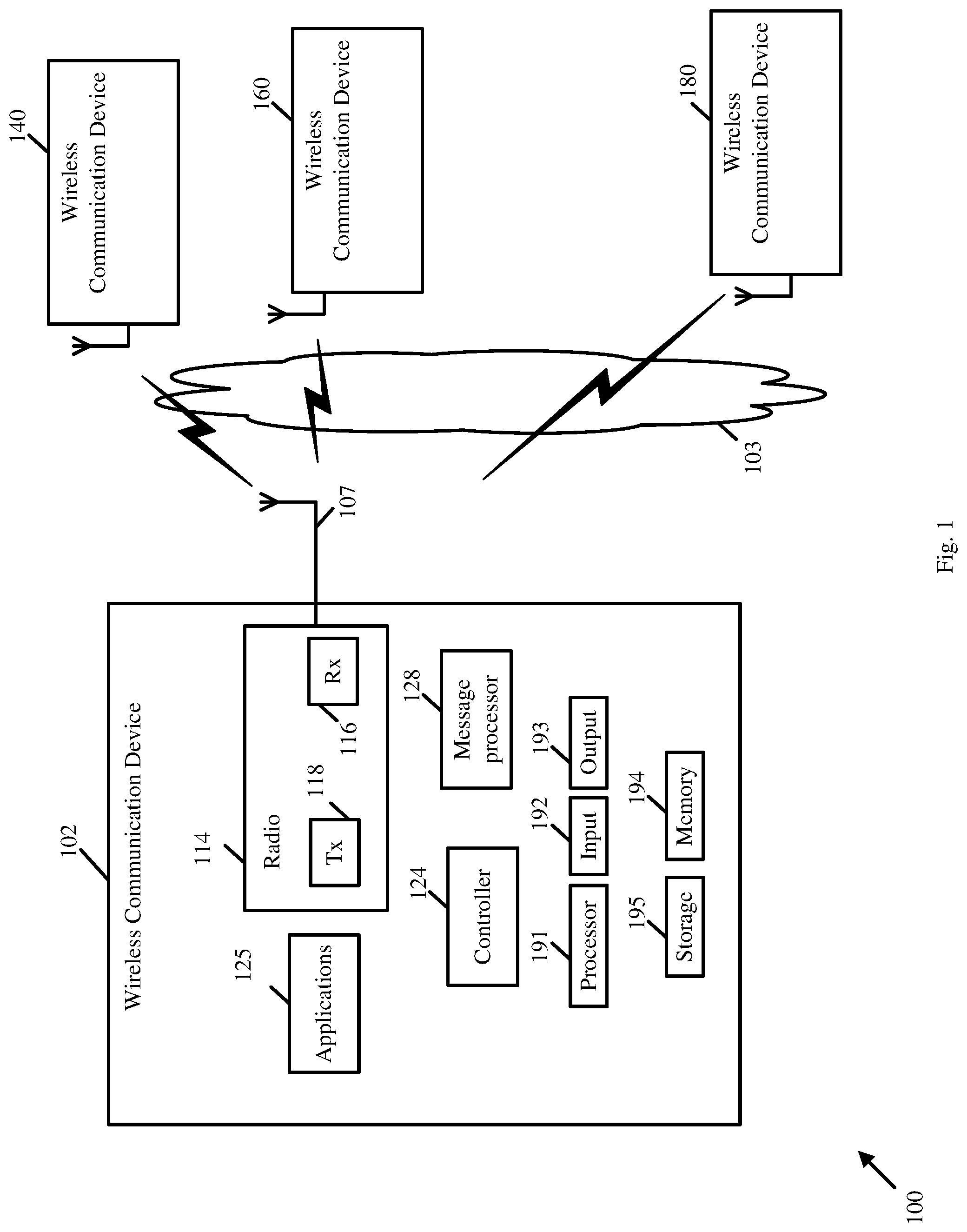 Patent US12317125 Figure 1 – Apparatus, system and method of concurrent multiple band (CMB) wireless communication