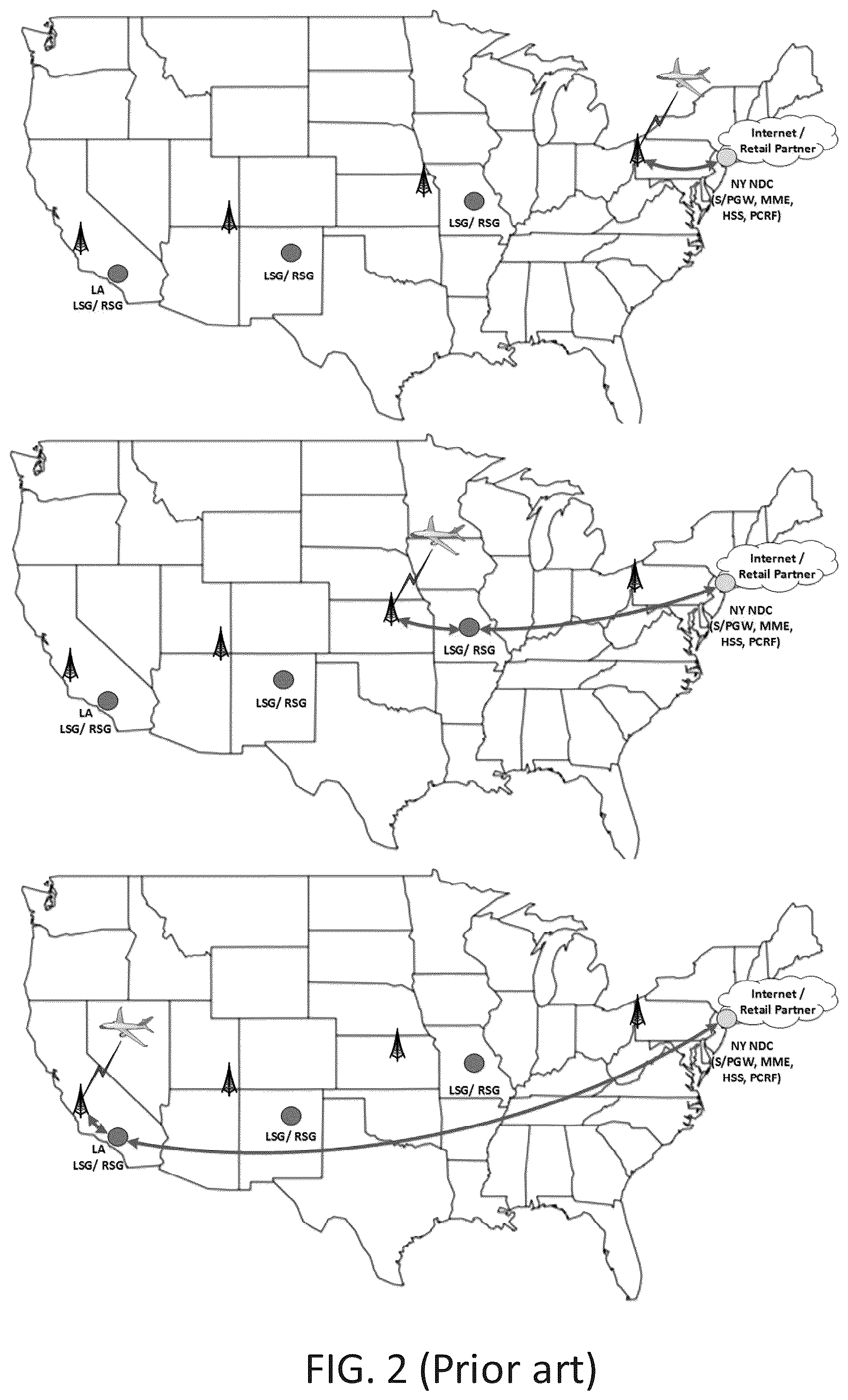 Patent US12317139 Figure 2 – Seamless relocation of a mobile terminal in a wireless network