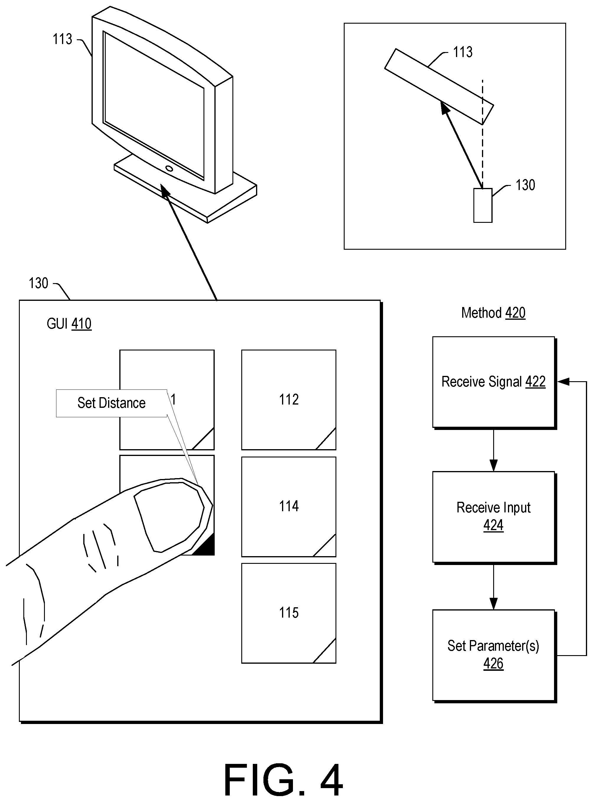 Patent US12317151 Figure 4 – Automated device control session
