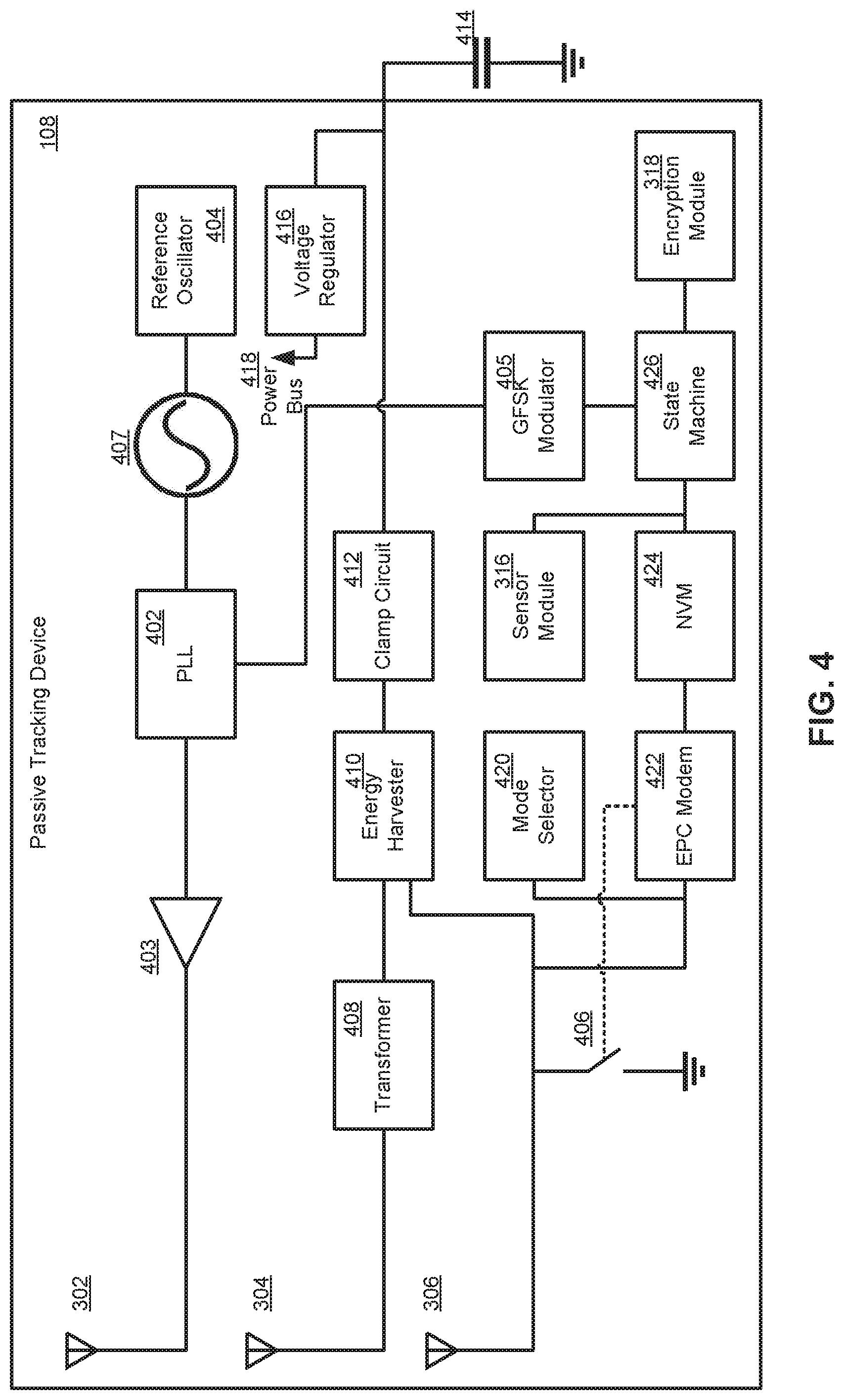Patent US12317154 Figure 4 – Intelligent tracking system and methods and systems therefor
