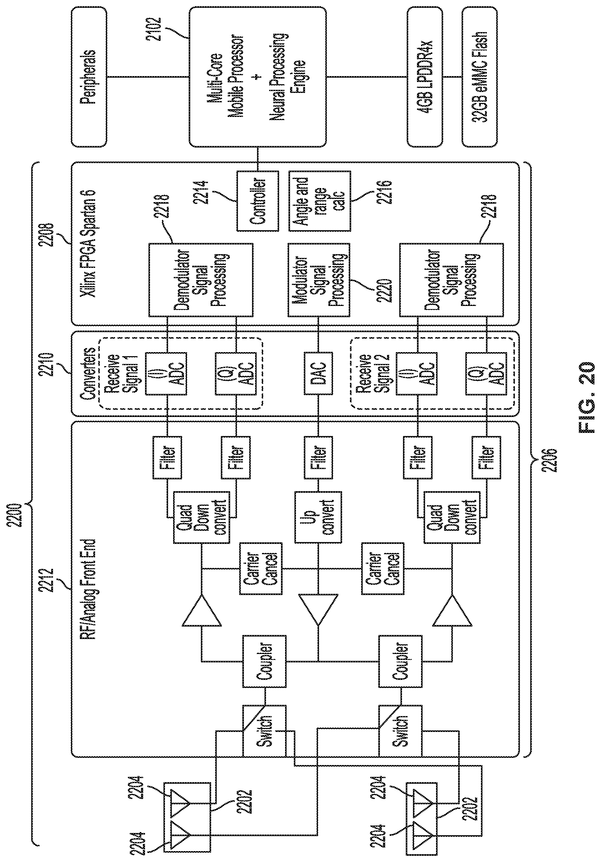 Patent US12317154 Figure 20 – Intelligent tracking system and methods and systems therefor