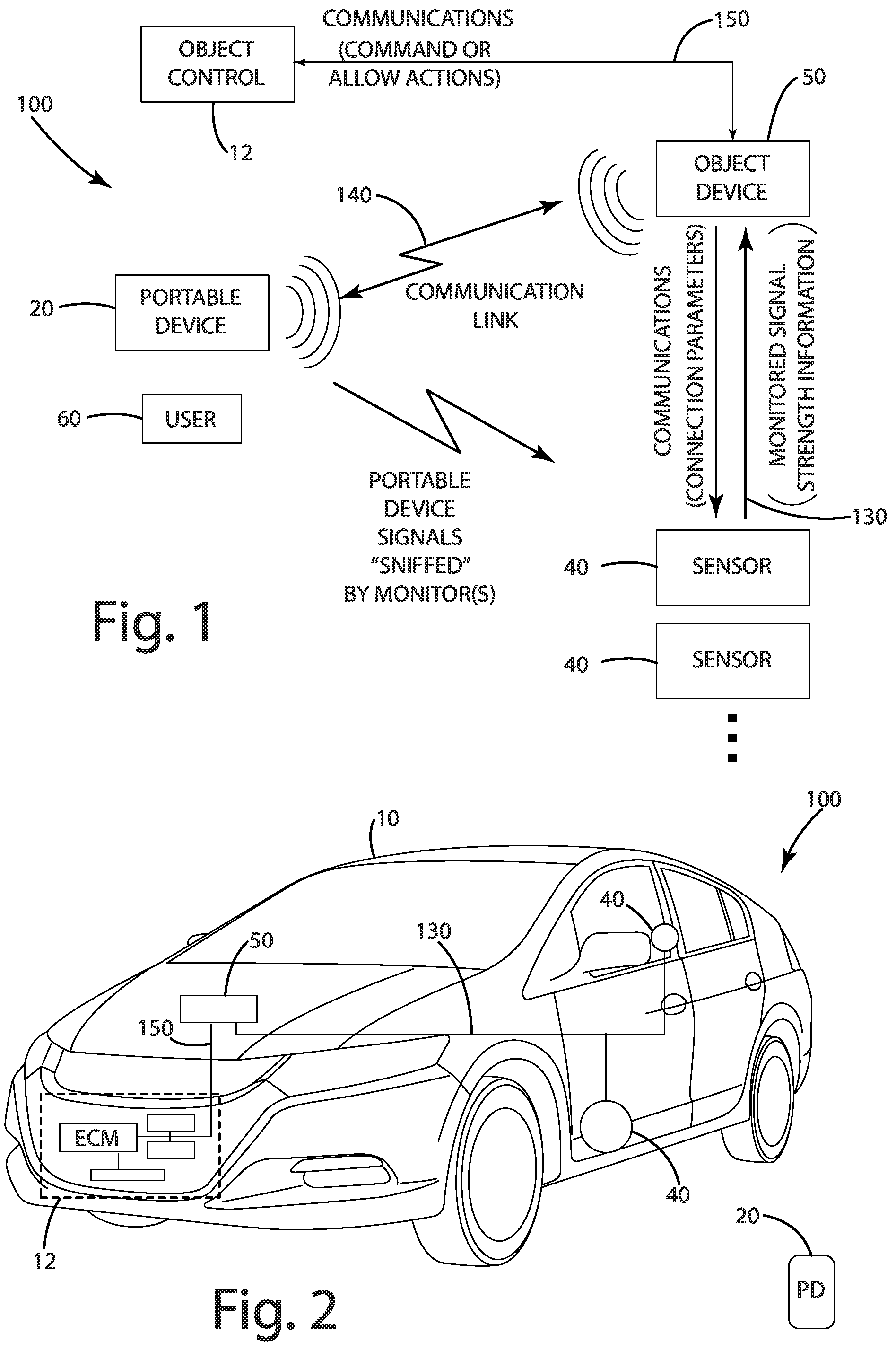 Patent US12317155 Figure 1 – System and method of calibration for establishing real-time location