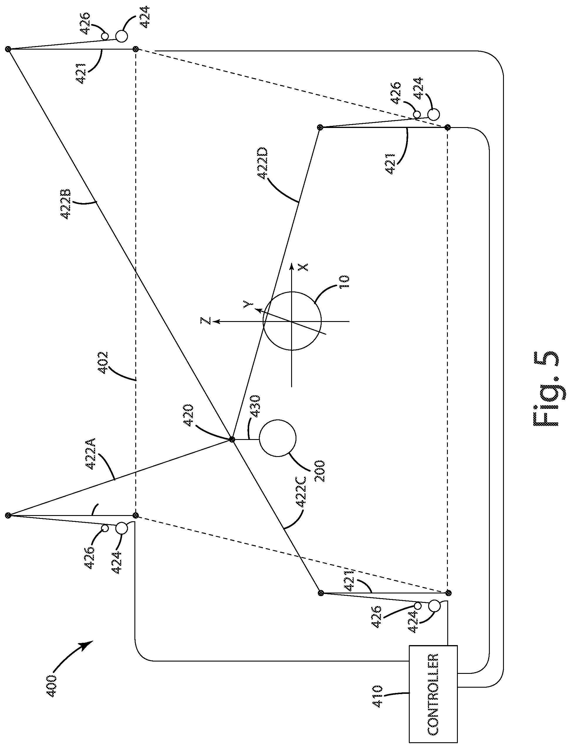 Patent US12317155 Figure 3 – System and method of calibration for establishing real-time location