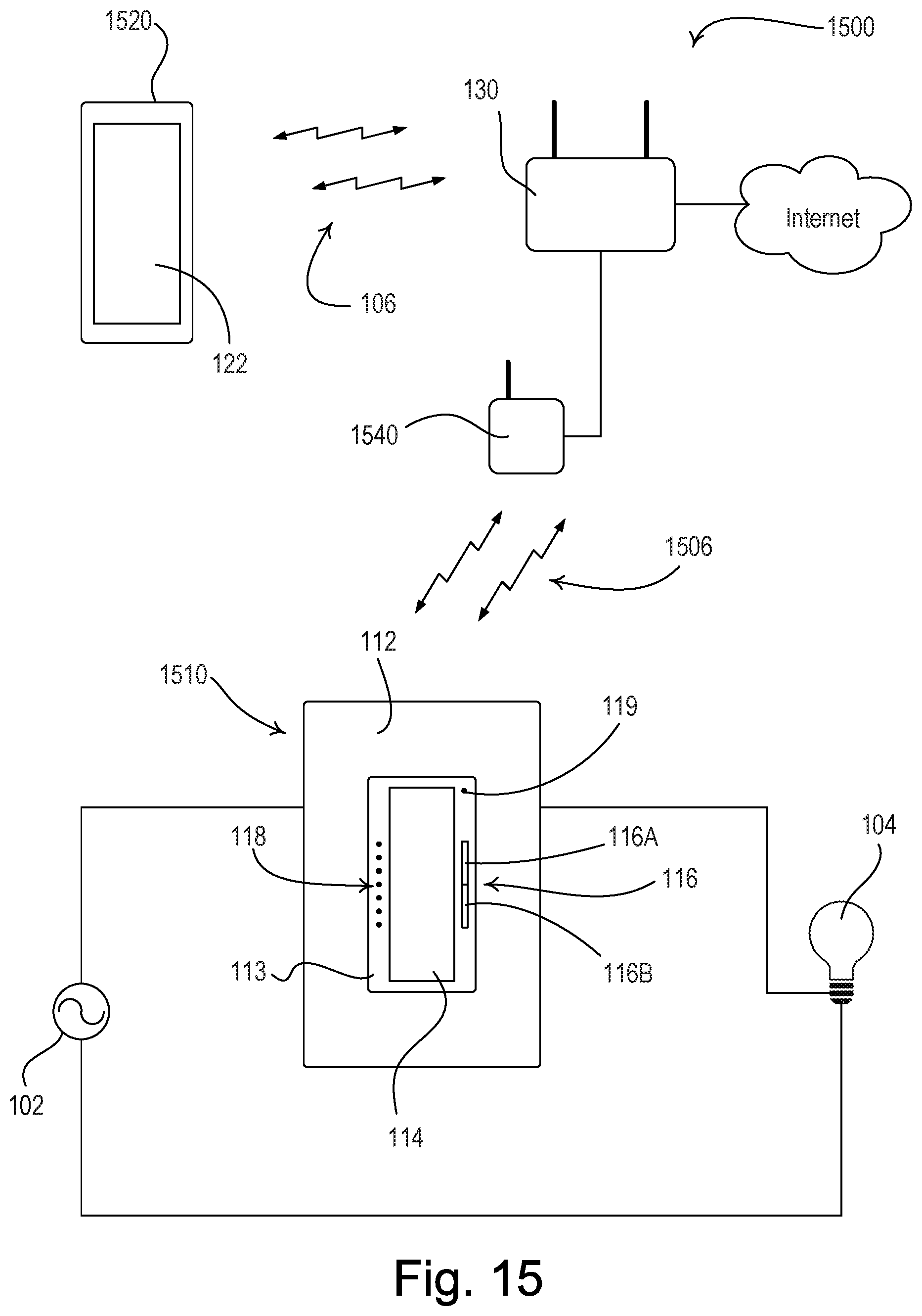 Patent US12317162 Figure 15 – Method of programming a load control device