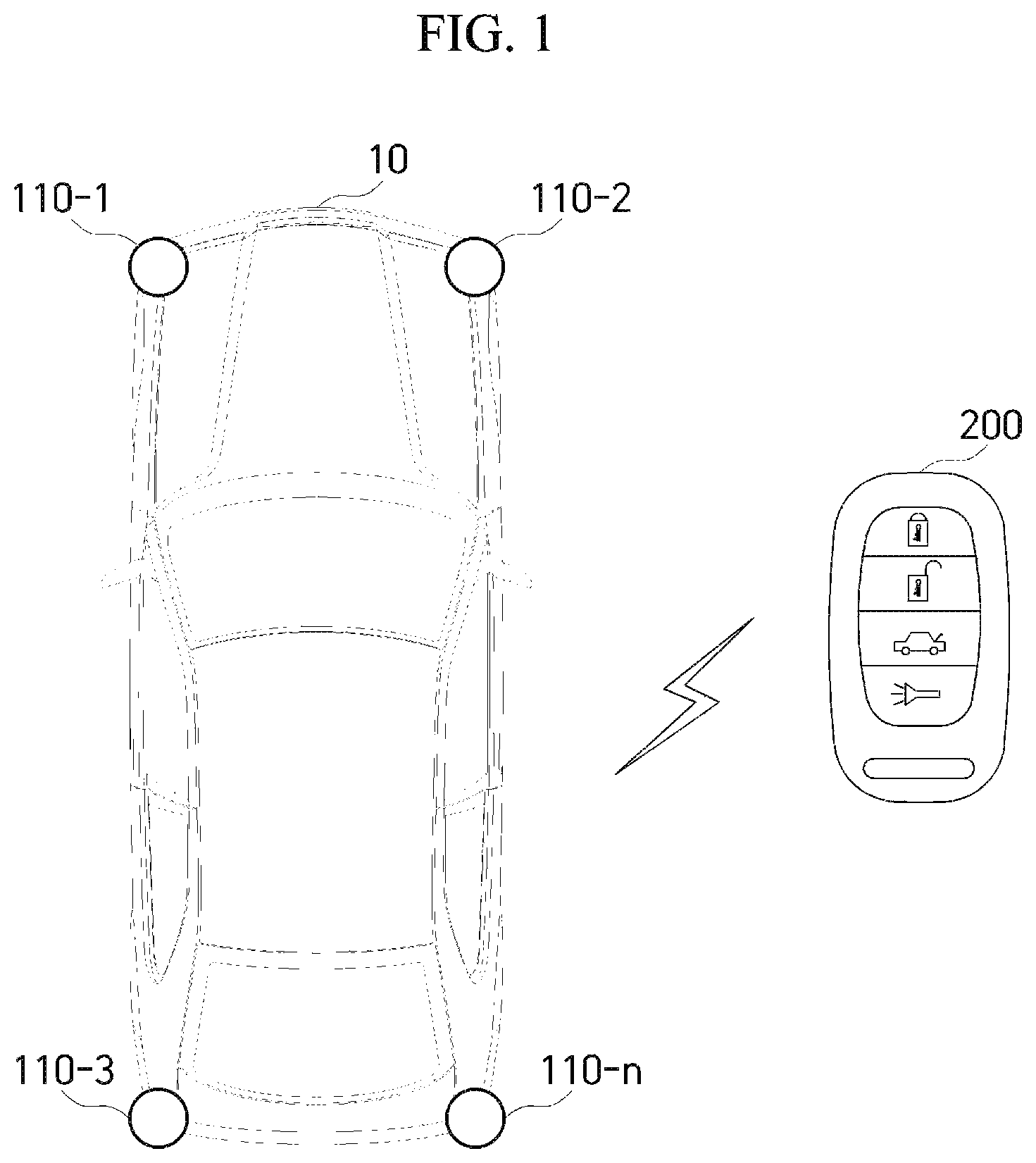 Patent US12317187 Figure 1 – UWB ON/OFF operation method to minimize degradation of ranging performance and UWB anchor using the same
