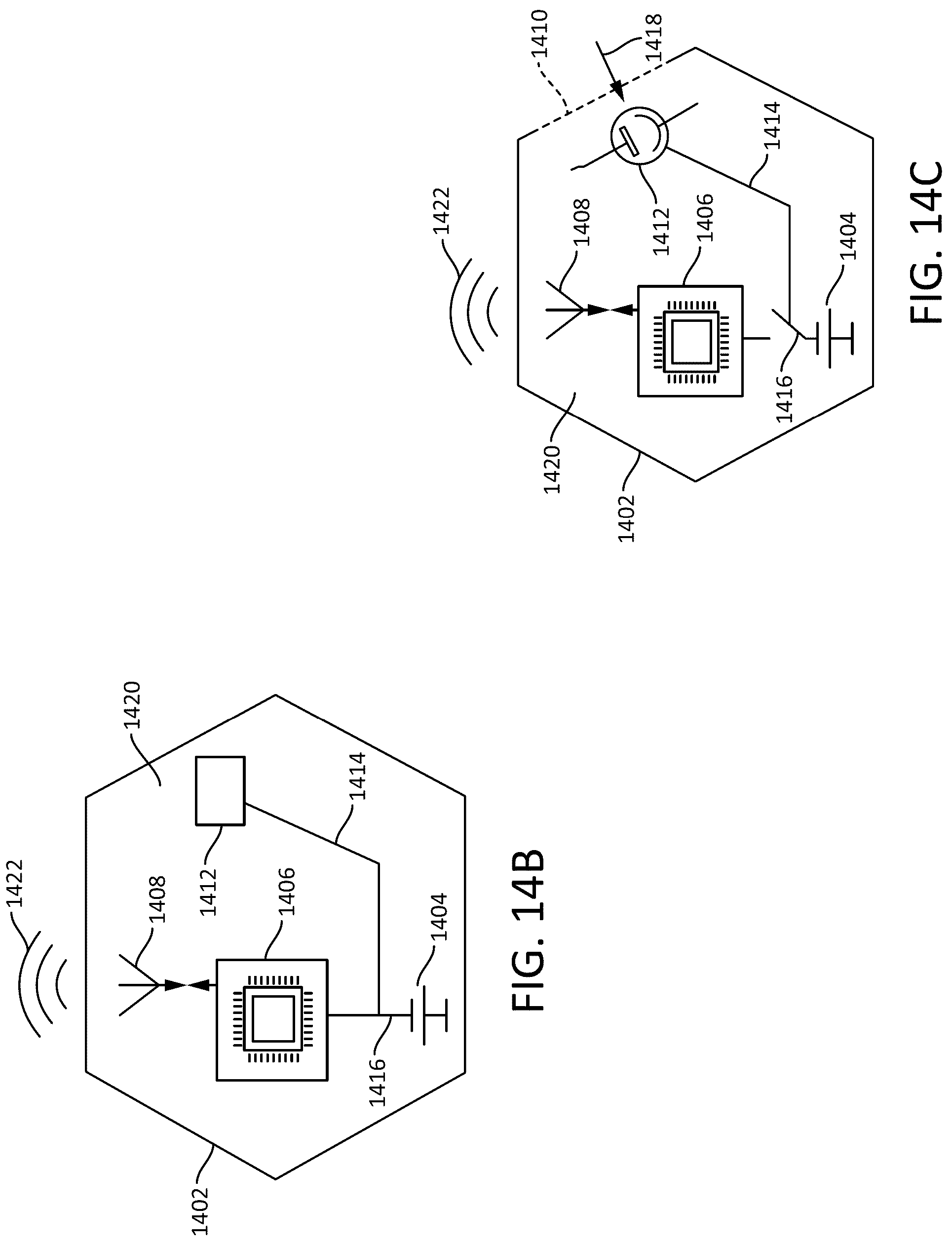 Patent US12317188 Figure 14 – Extension of beacon operational life using integral photocell