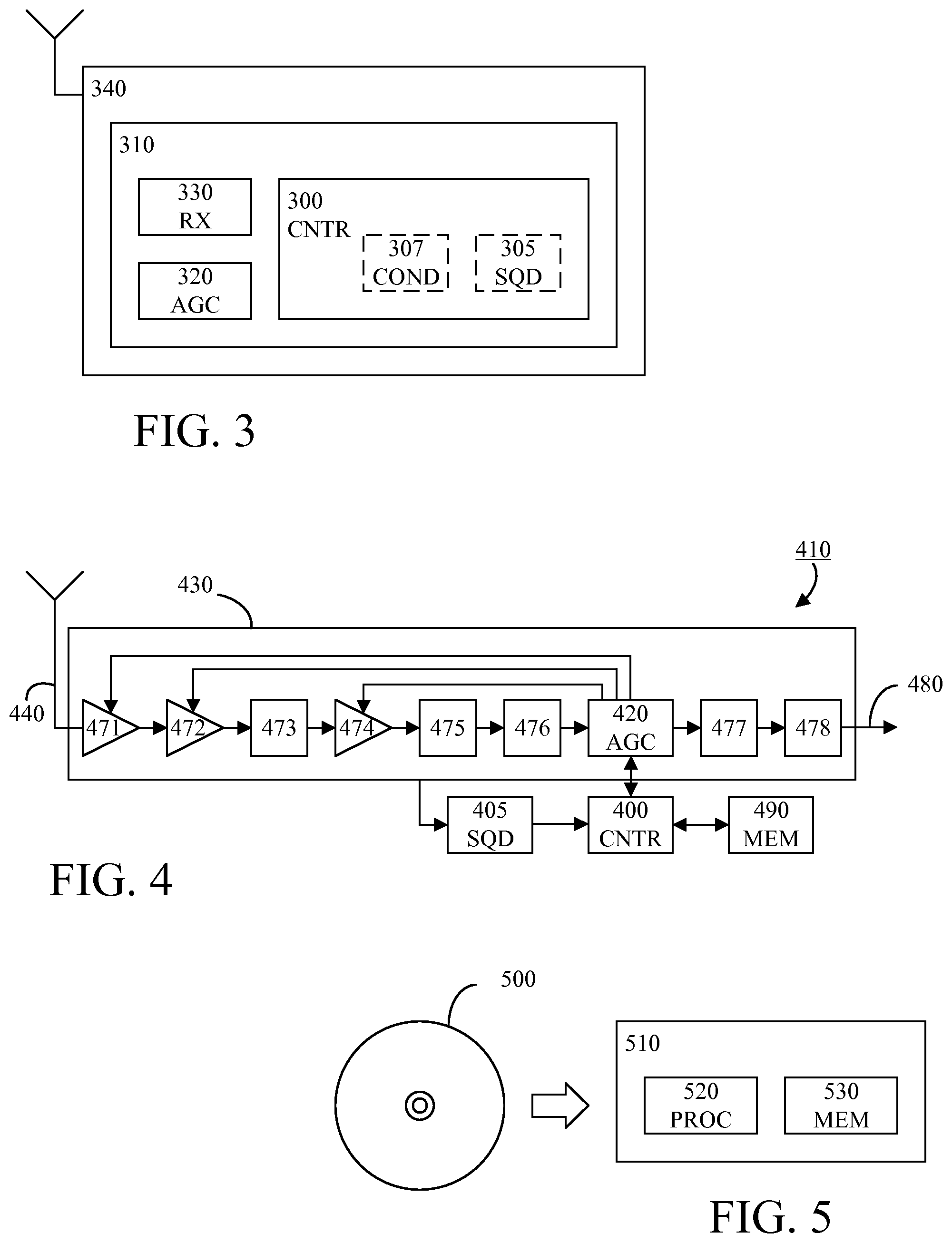 Patent US12317201 Figure 2 – Signal block reception with automatic gain control adjustment