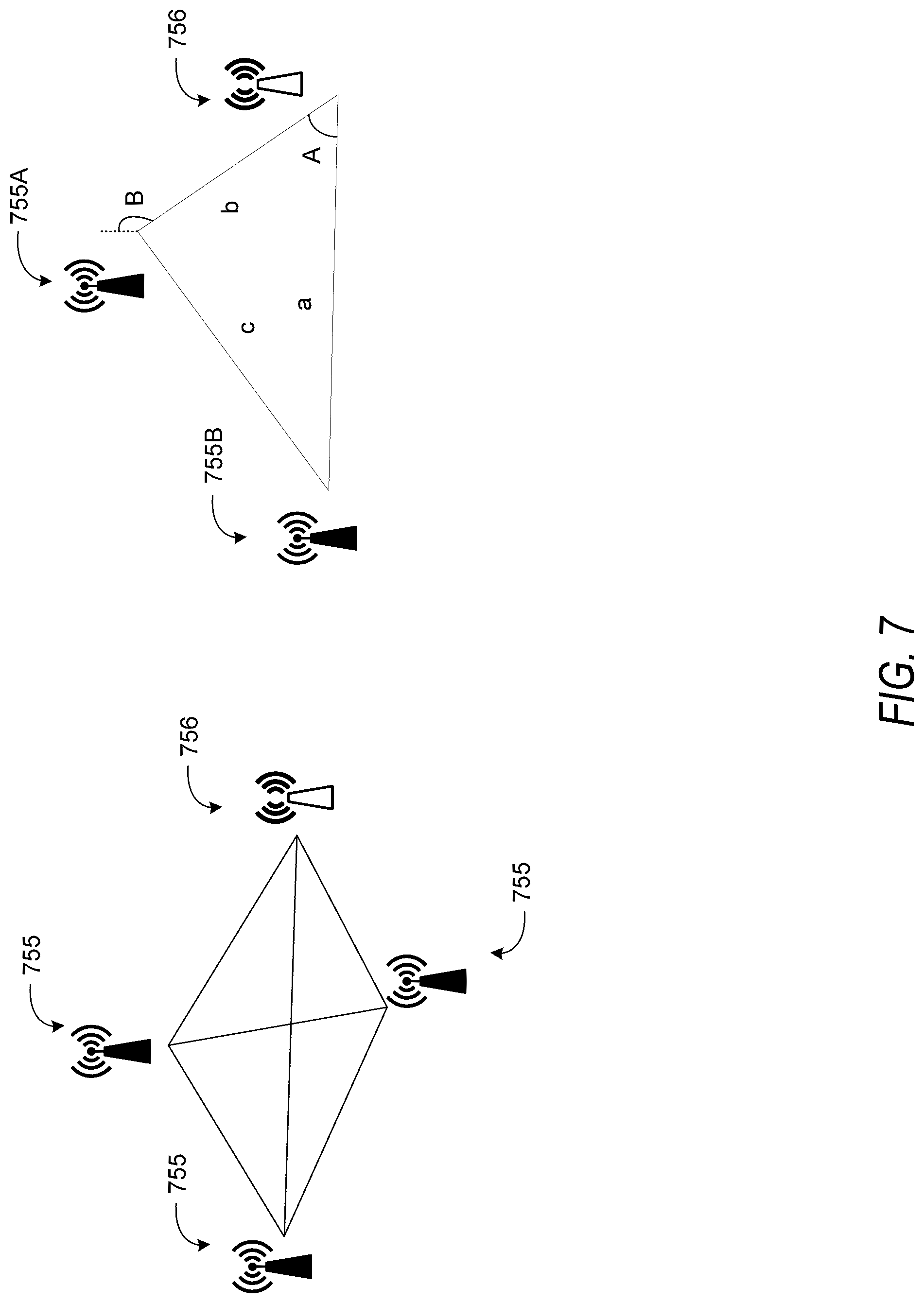 Patent US12317220 Figure 7 – Distributed access point location determination in enterprise wireless networks