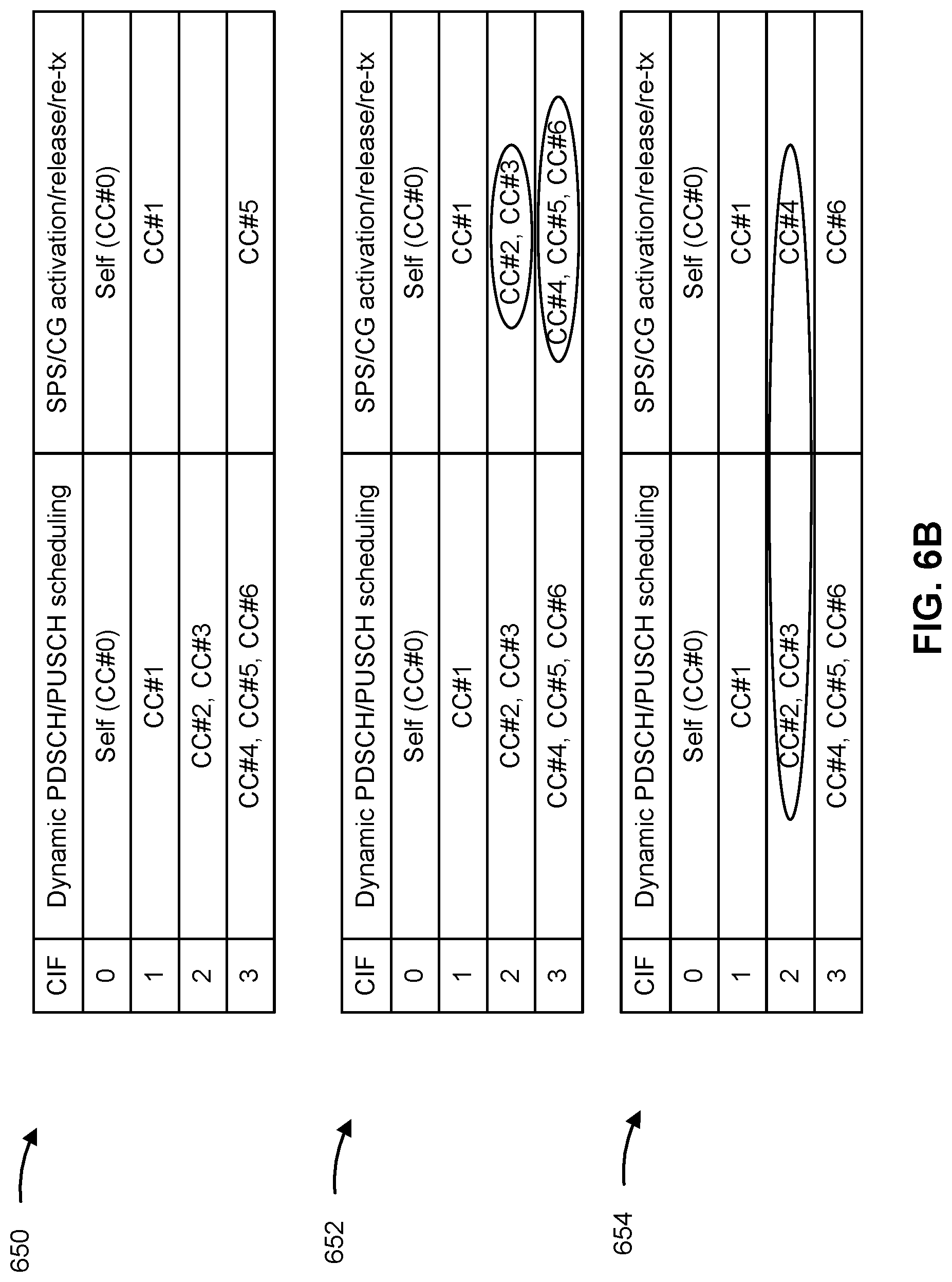 Patent US12317259 Figure 7 – Transmission of downlink feedback information with downlink control information for multi-cell scheduling
