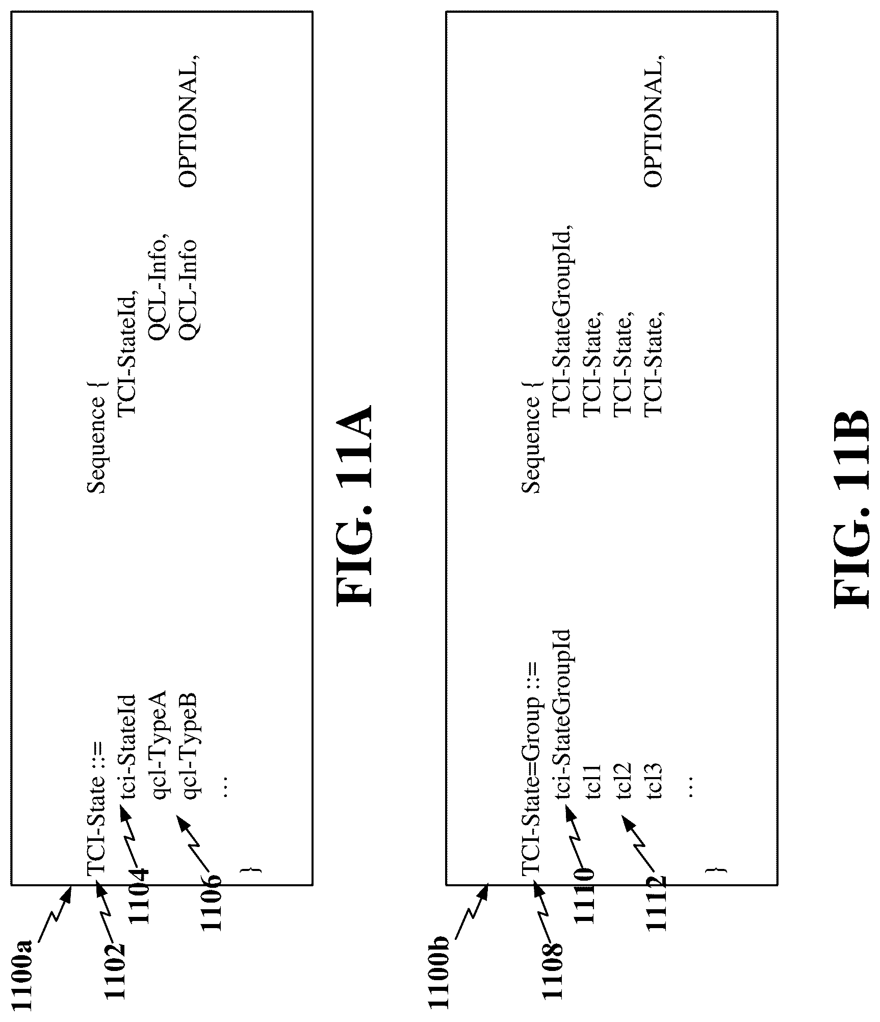 Patent US12317306 Figure 11 – Transmission configuration indicator (TCI) state groups