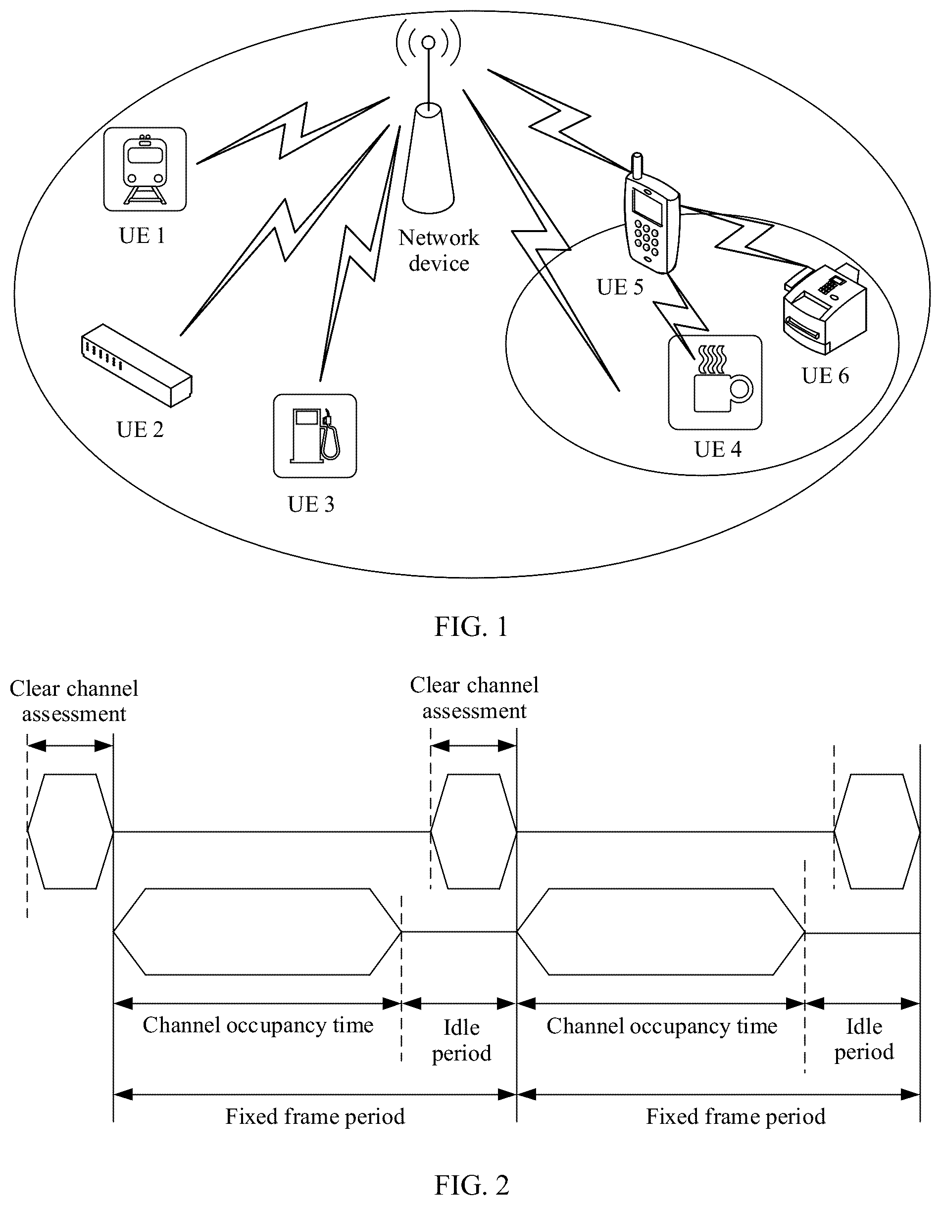 Patent US12317321 Figure 1 – Resource configuration method and device