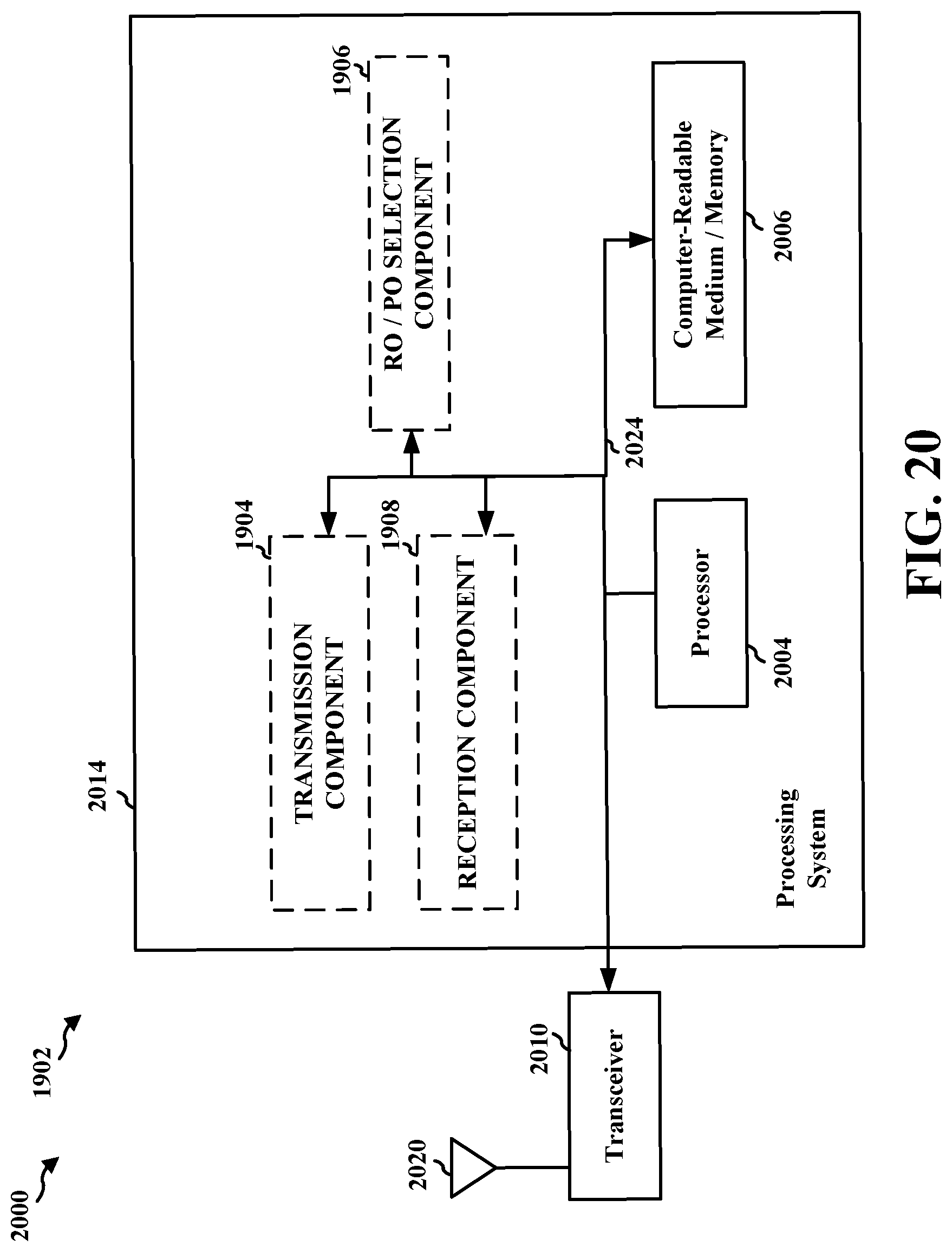 Patent US12317329 Figure 20 – RACH procedures based upon downlink receive capability level of a user equipment