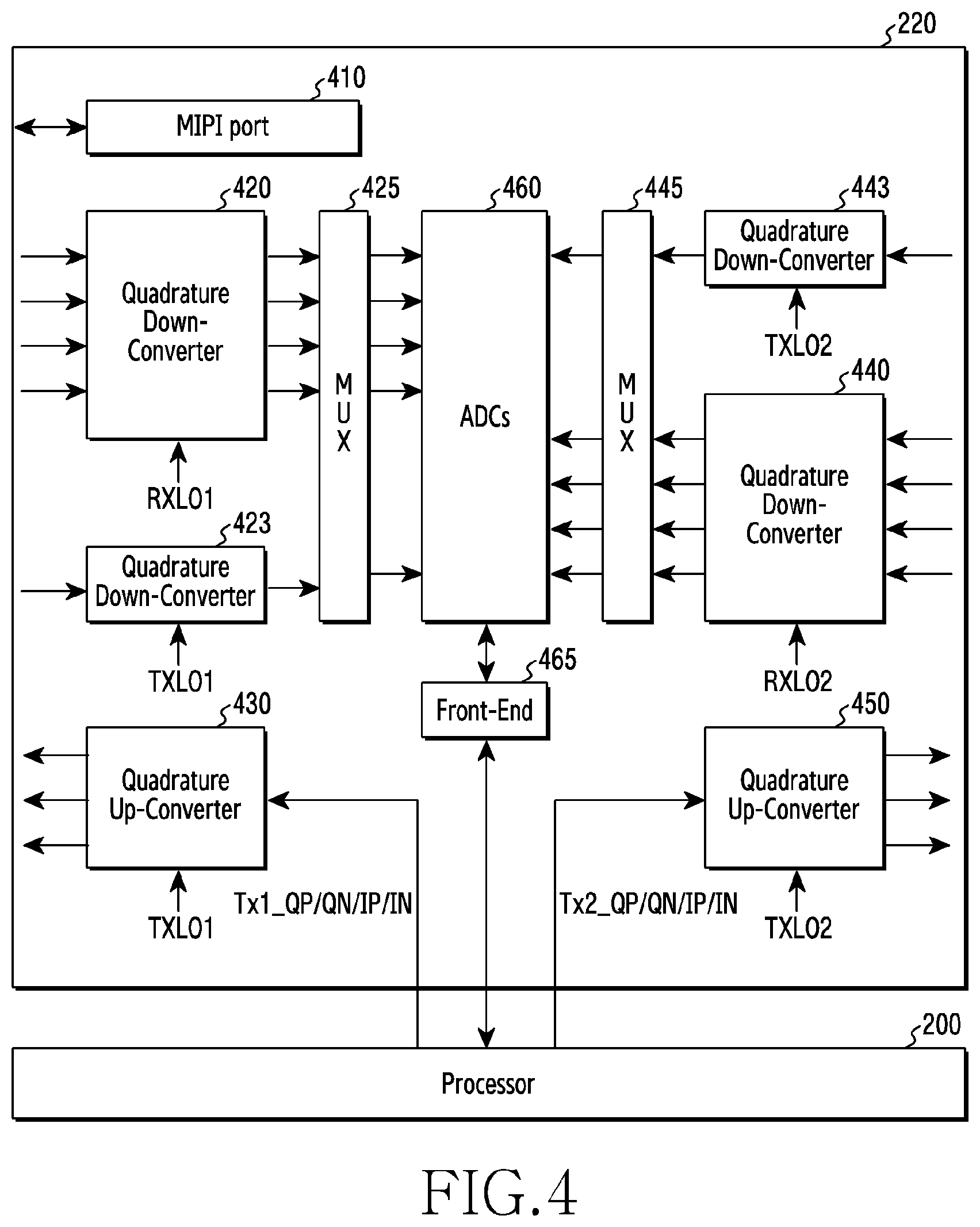 Patent US12317333 Figure 4 – Device and method for controlling transmission of electronic device