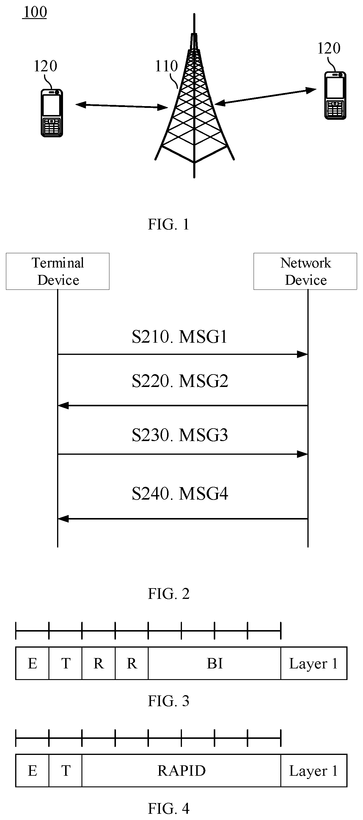 Patent US12317337 Figure 1 – Random access method and device
