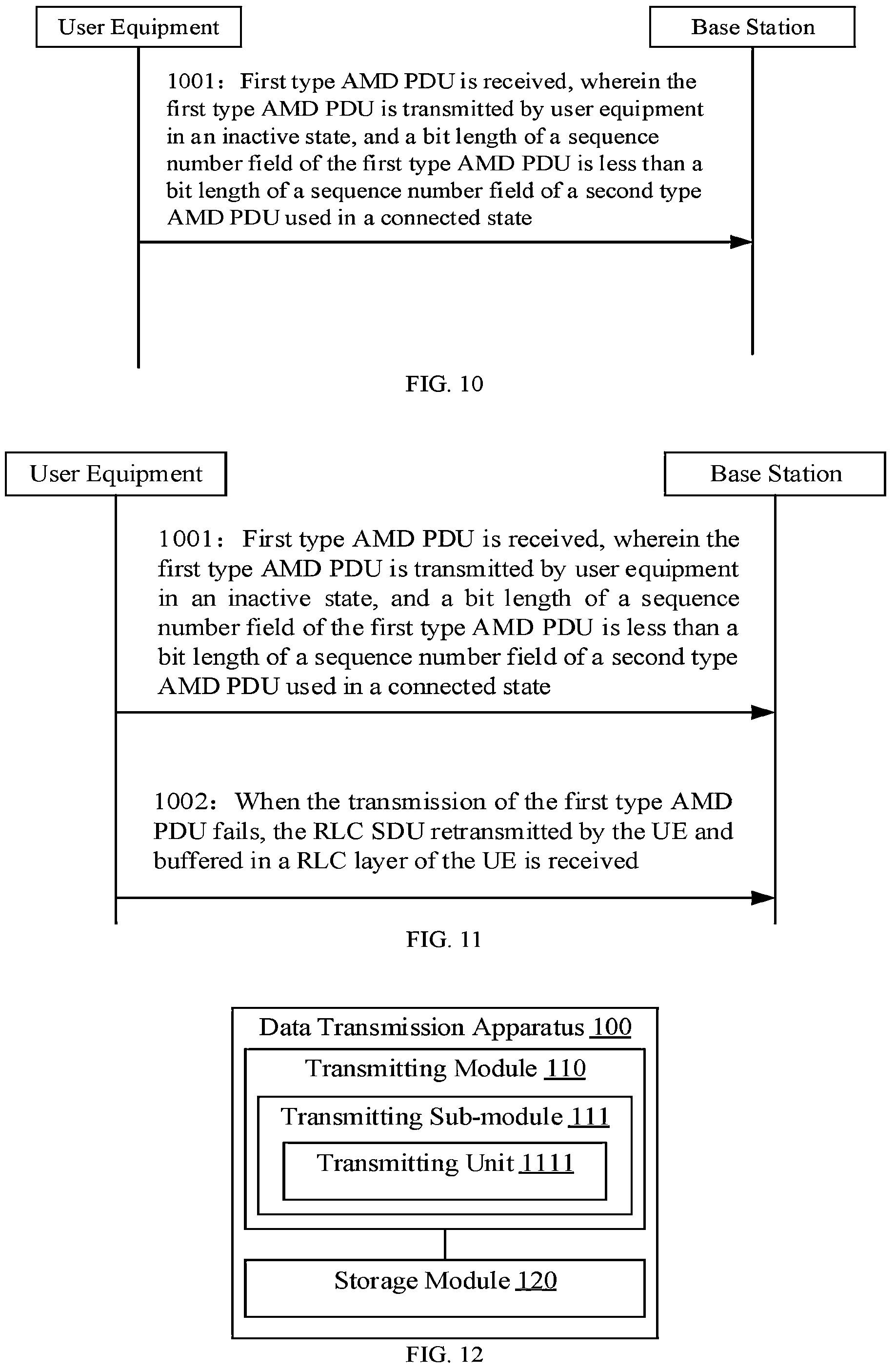 Patent US12317359 Figure 4 – Method, apparatus, and communication device for data transmission