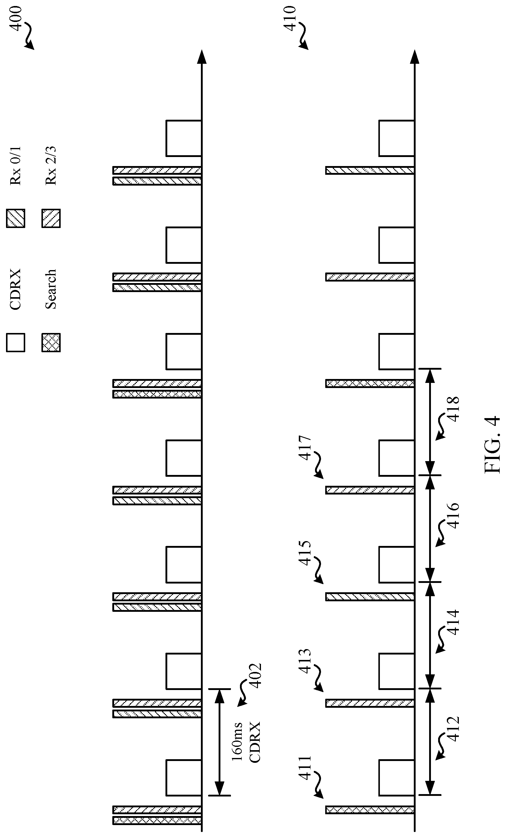 Patent US12317364 Figure 4 – Techniques for optimizing power consumption in wireless communication devices