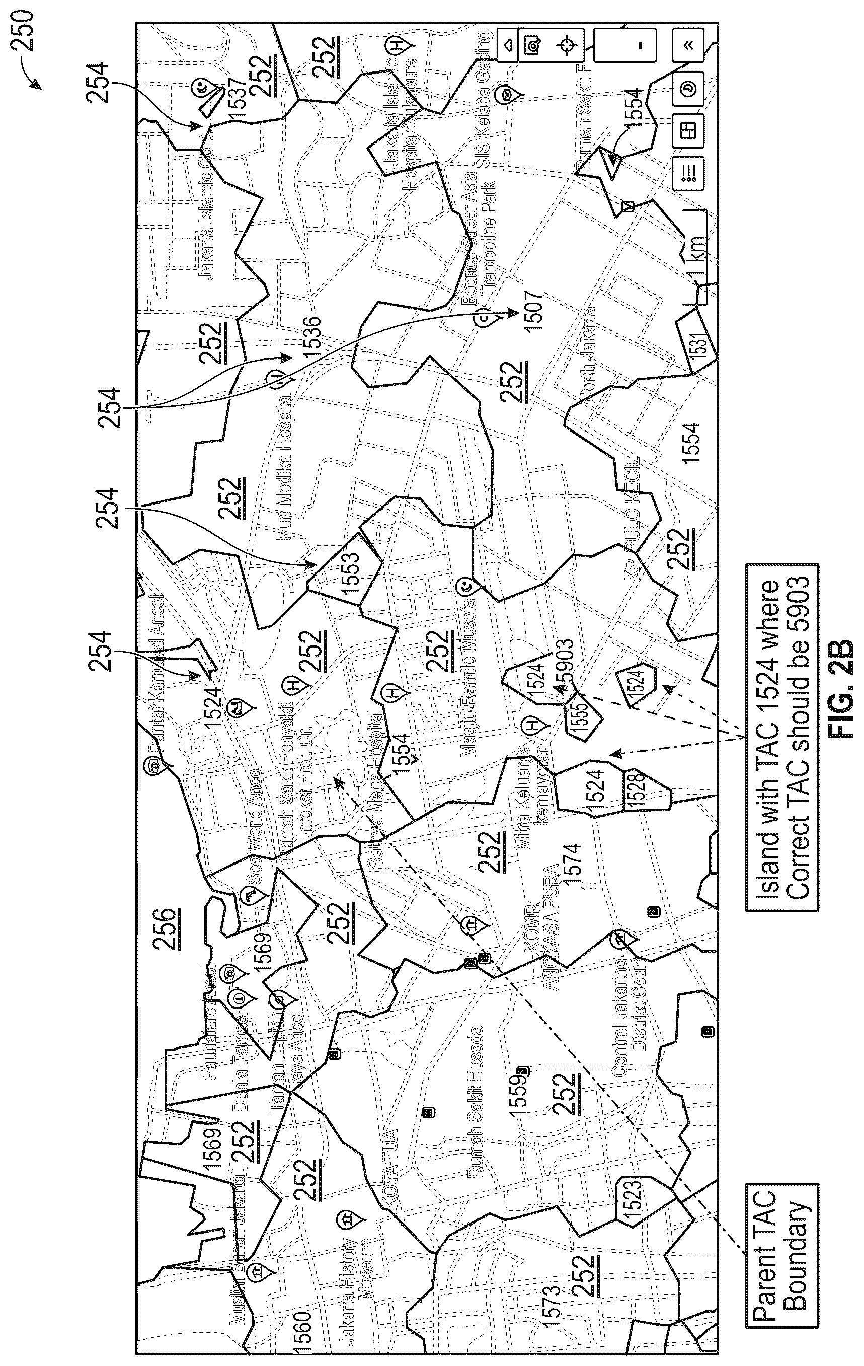 Patent US12317376 Figure 3 – System and method for auto-creation and assignment of TAC/TAL geography