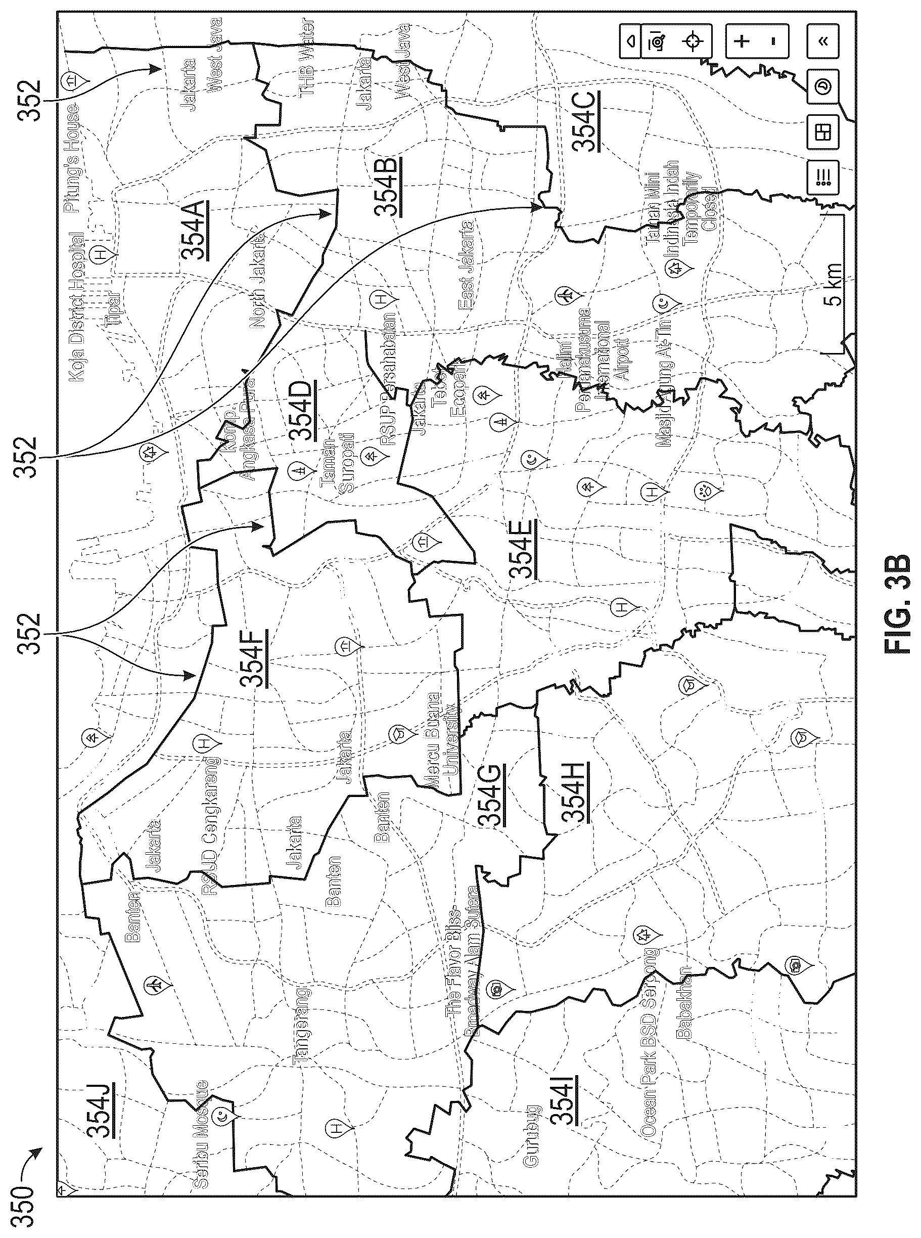 Patent US12317376 Figure 5 – System and method for auto-creation and assignment of TAC/TAL geography