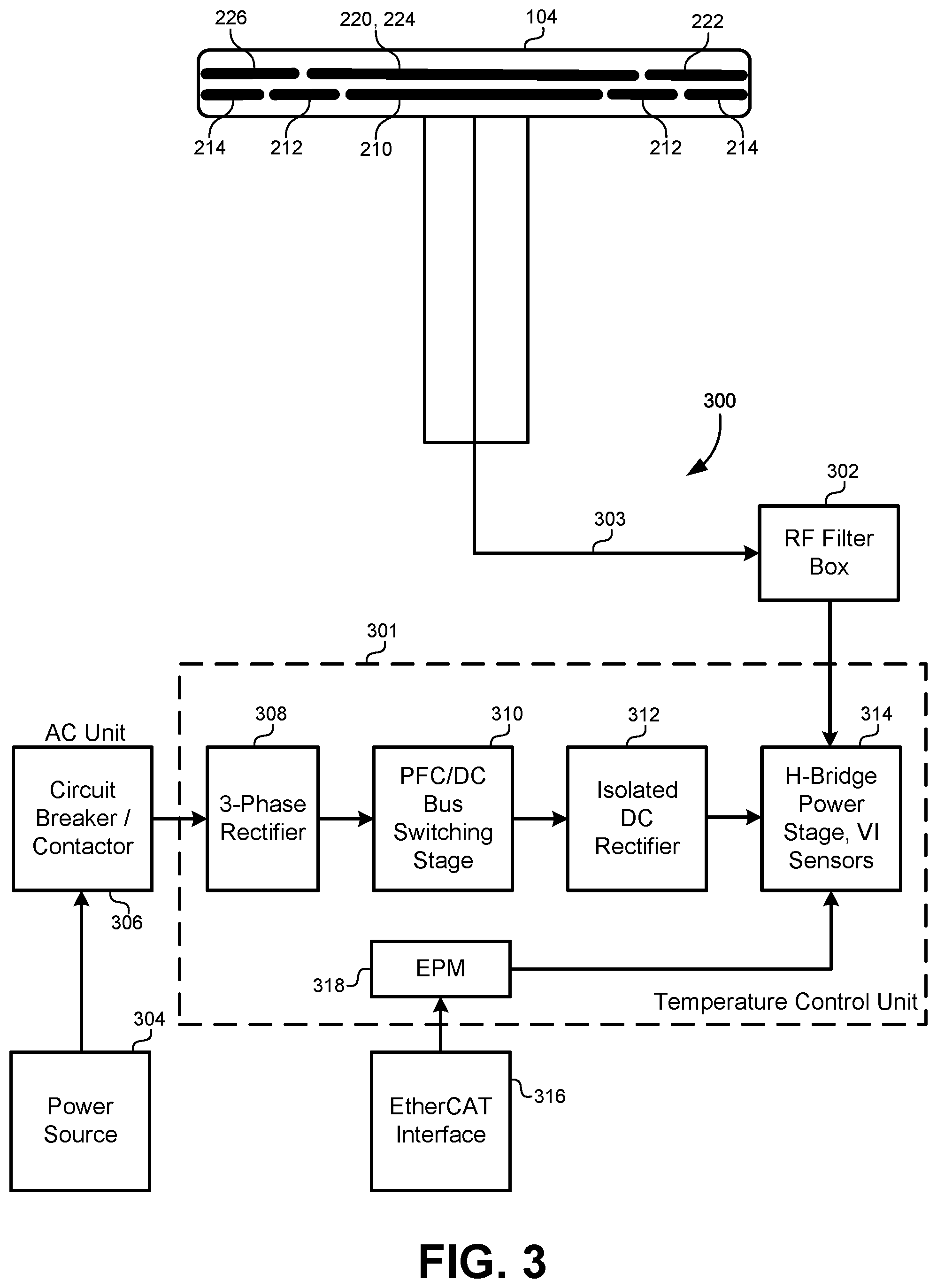 Patent US12317378 Figure 3 – Multi-zone heater control for wafer processing equipment