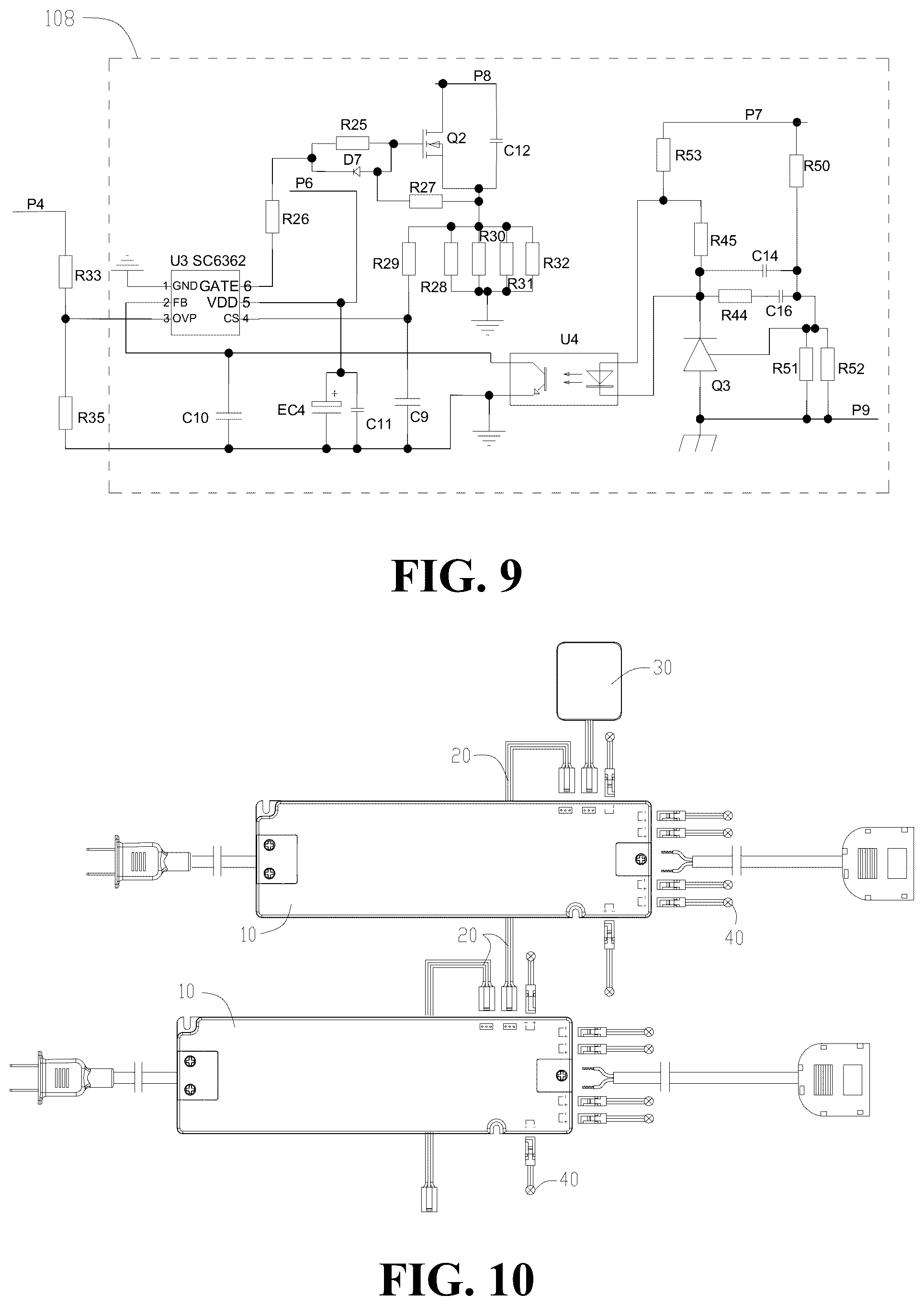 Patent US12317381 Figure 9 – Centralized control power supply and system