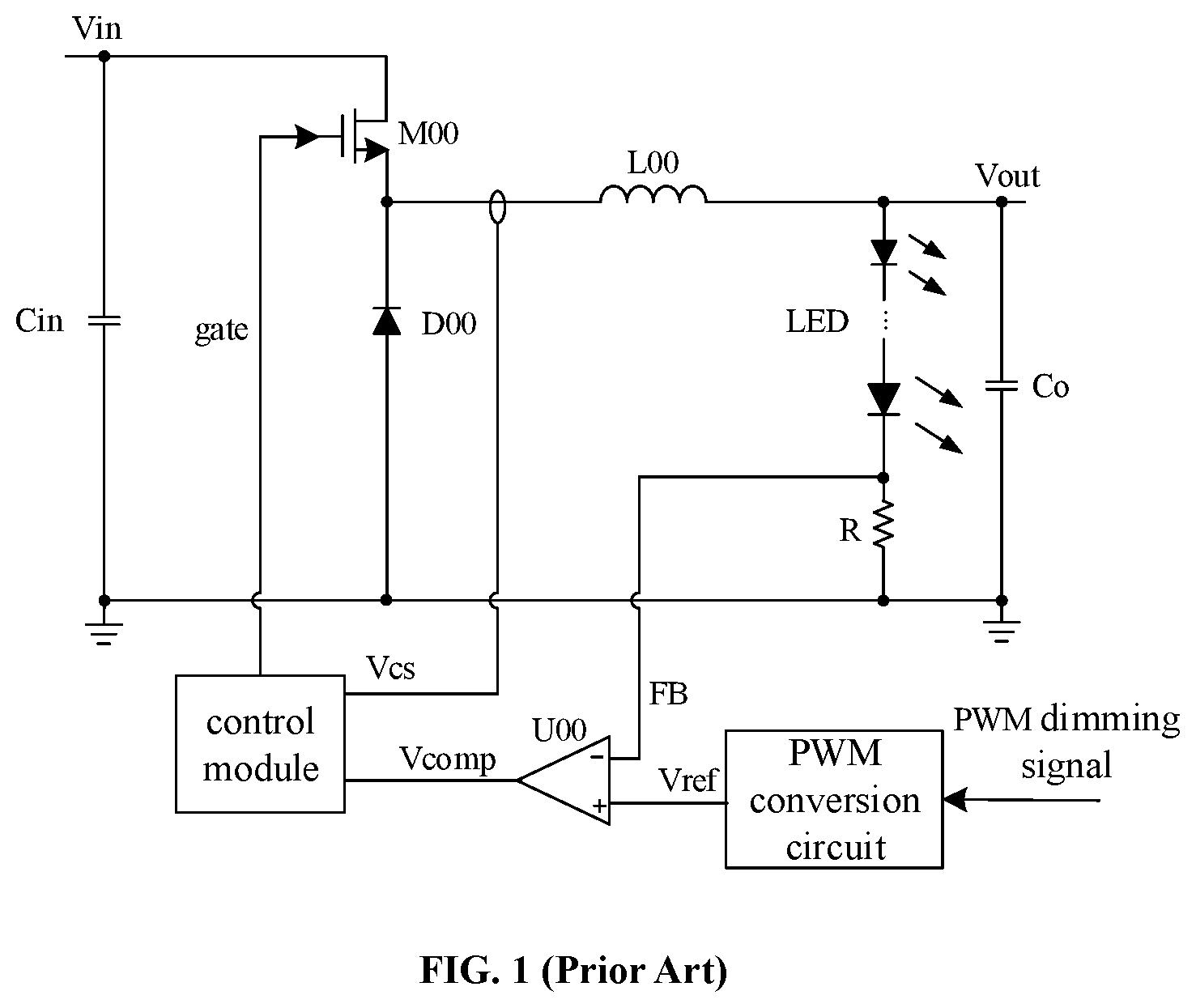 Patent US12317382 Figure 1 – Dimming method and dimming circuit