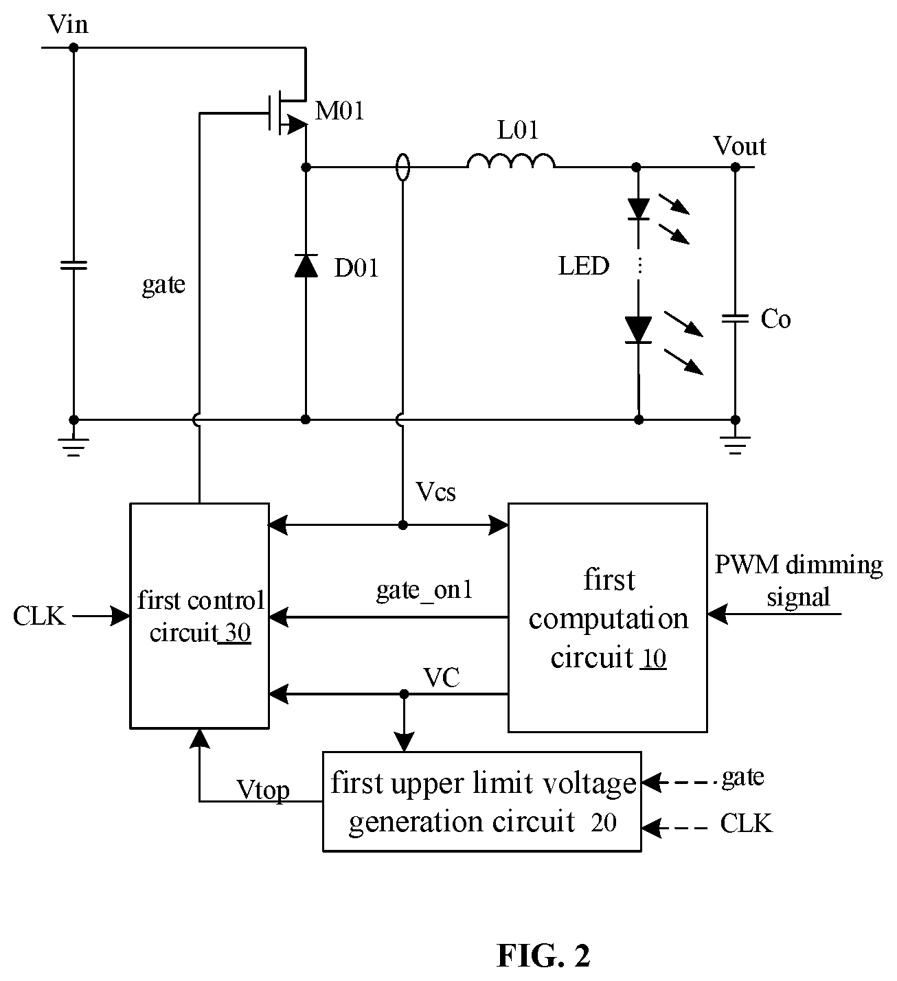 Patent US12317382 Figure 2 – Dimming method and dimming circuit