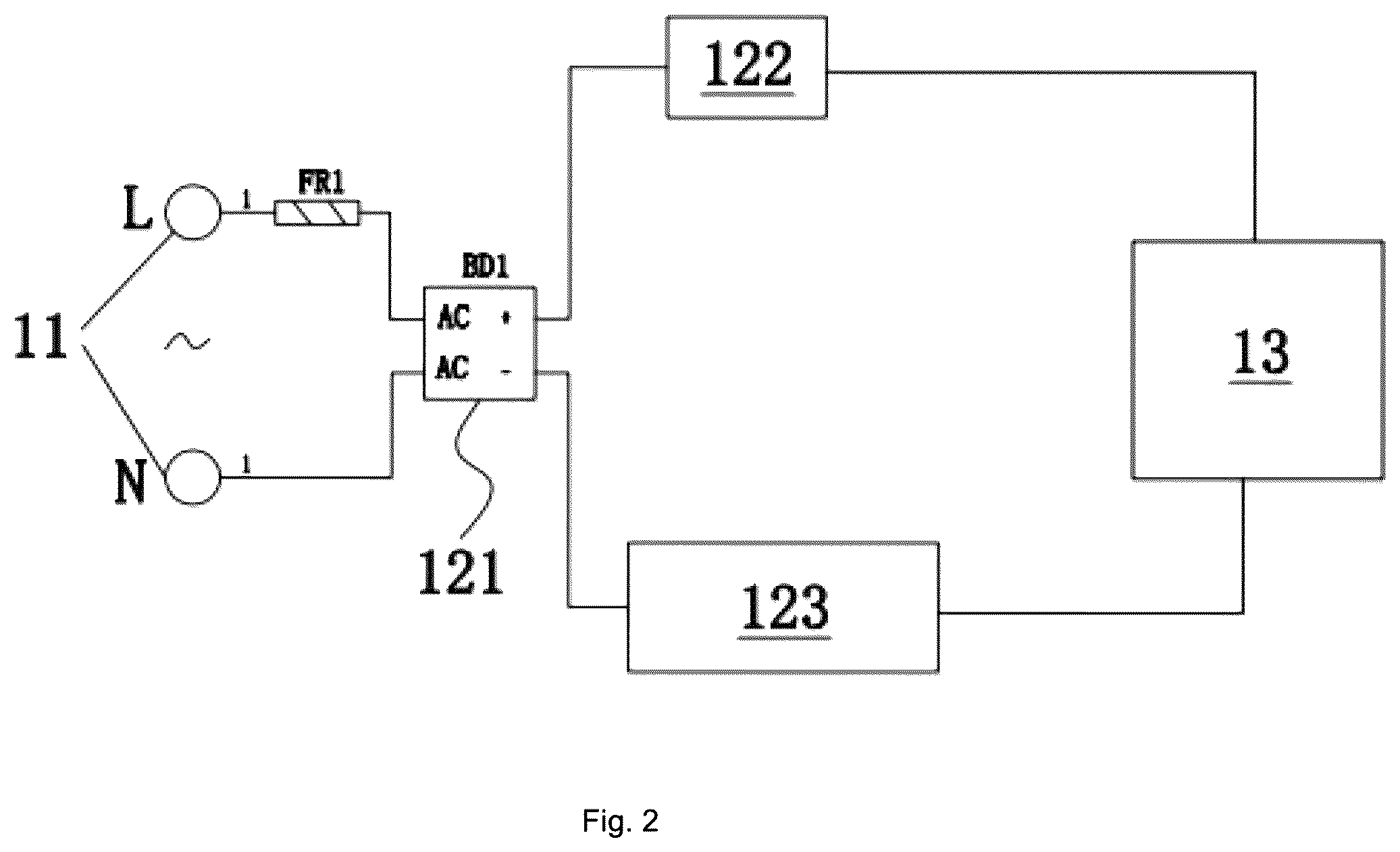 Patent US12317383 Figure 2 – Lighting apparatus