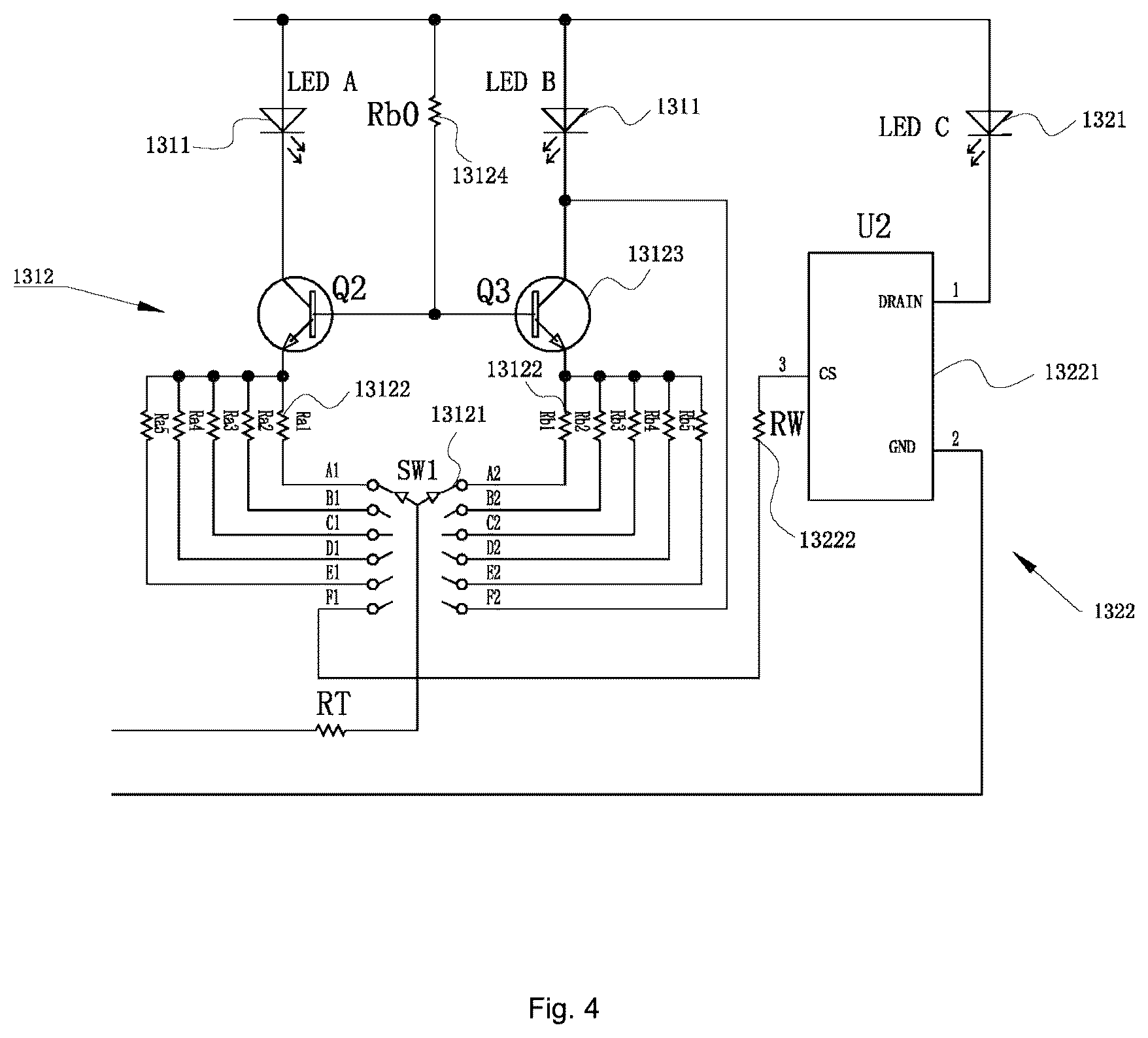 Patent US12317383 Figure 4 – Lighting apparatus