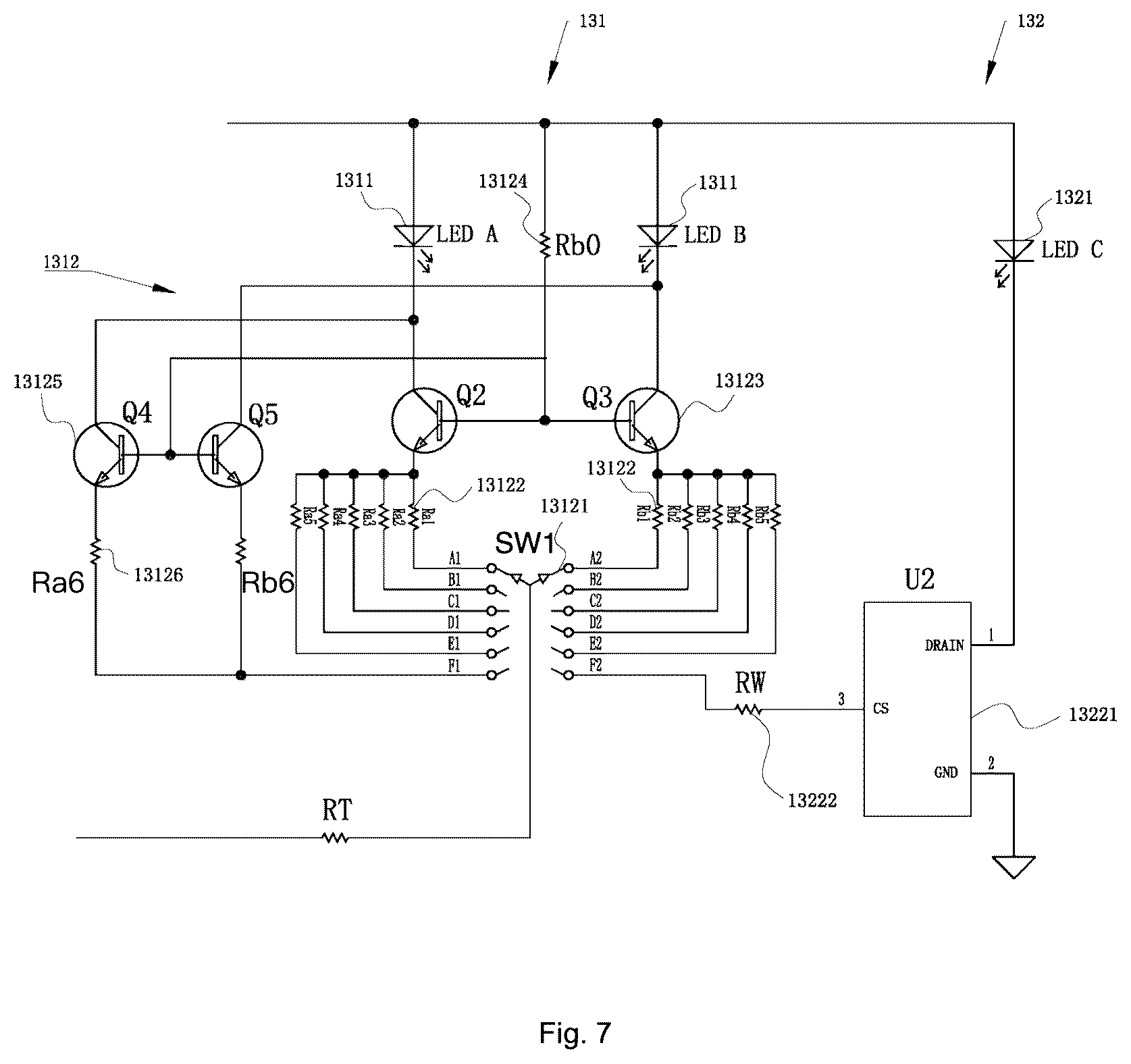 Patent US12317383 Figure 7 – Lighting apparatus