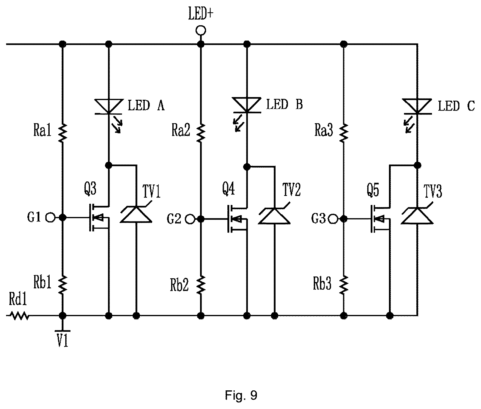 Patent US12317383 Figure 9 – Lighting apparatus