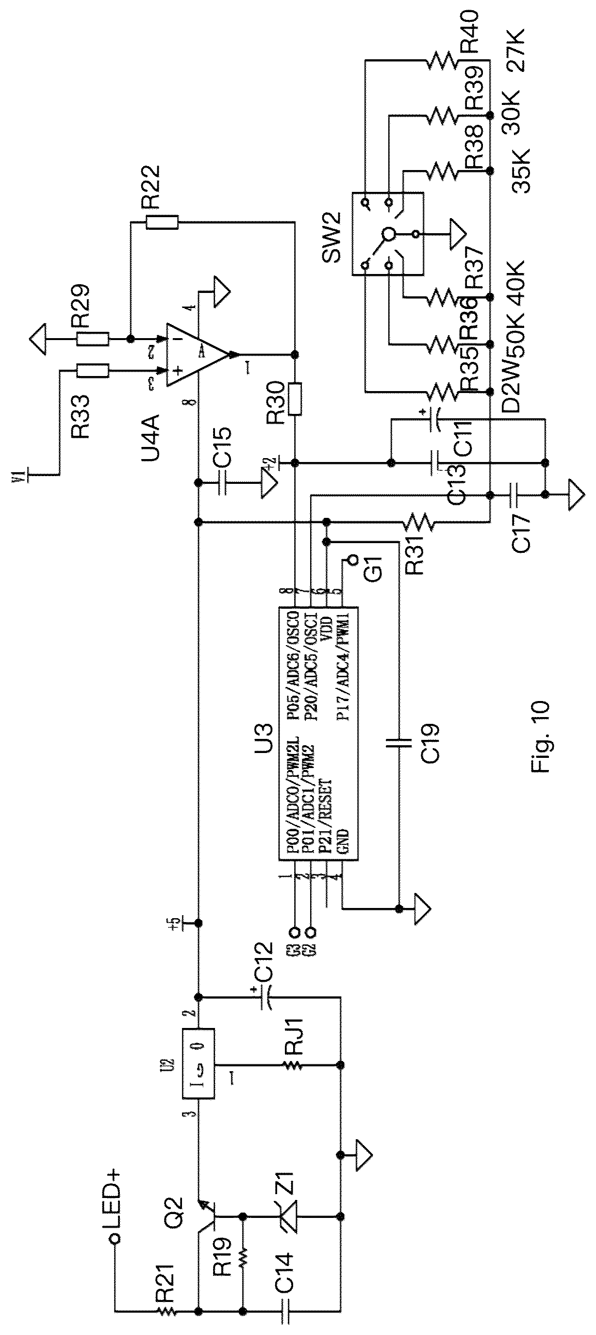 Patent US12317383 Figure 10 – Lighting apparatus