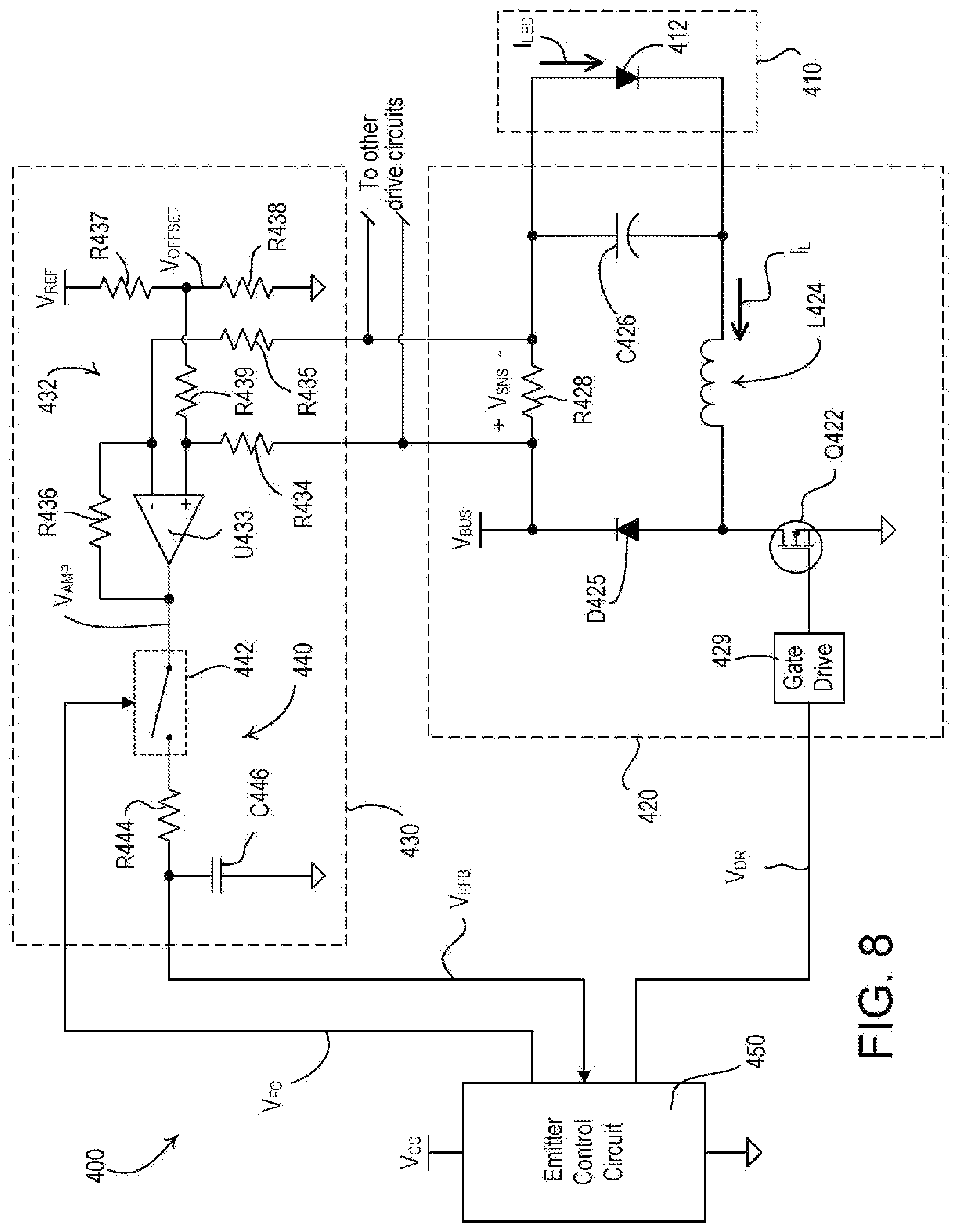 Patent US12317384 Figure 9 – Controllable lighting device