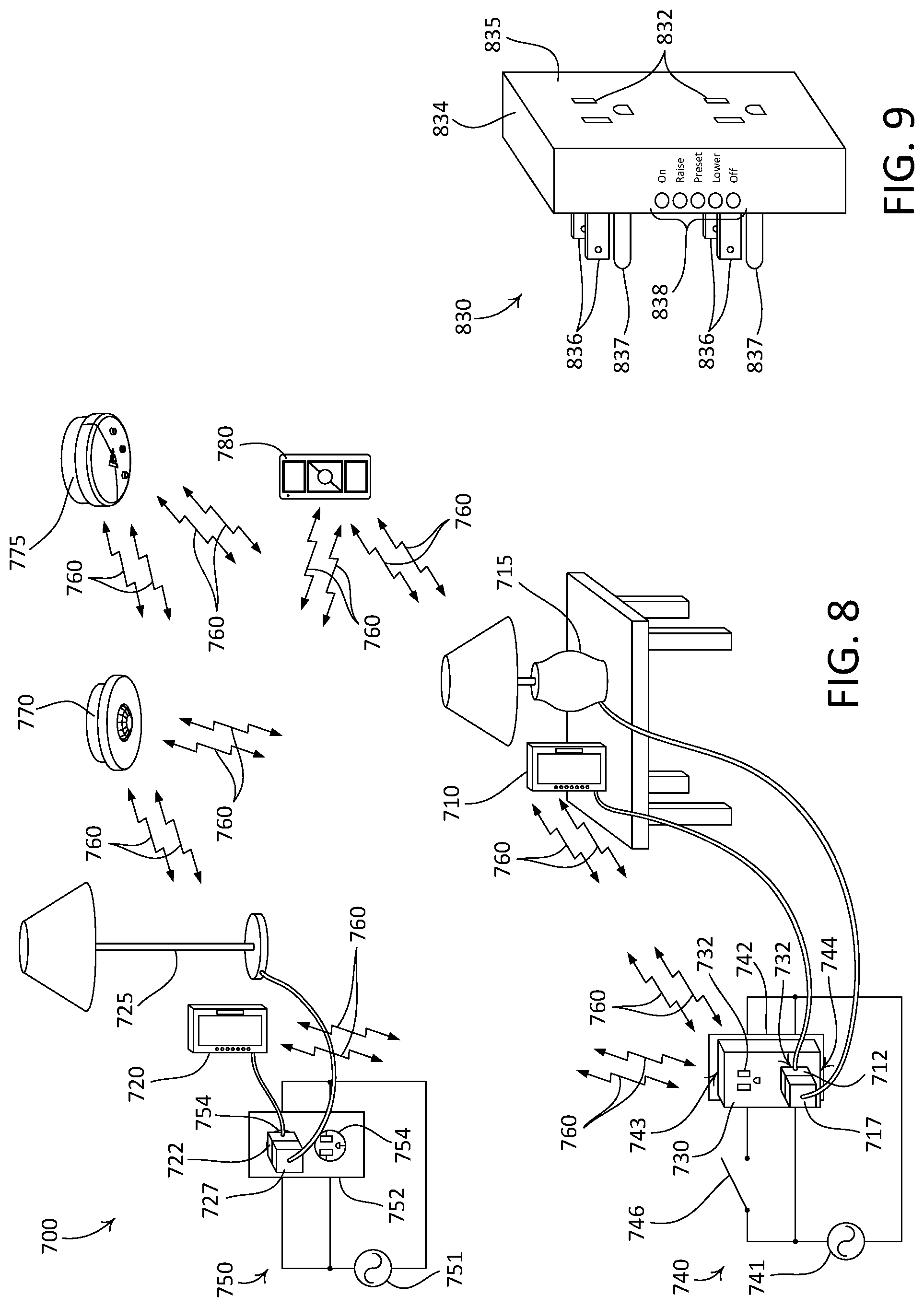 Patent US12317394 Figure 6 – State change devices for switched electrical receptacles