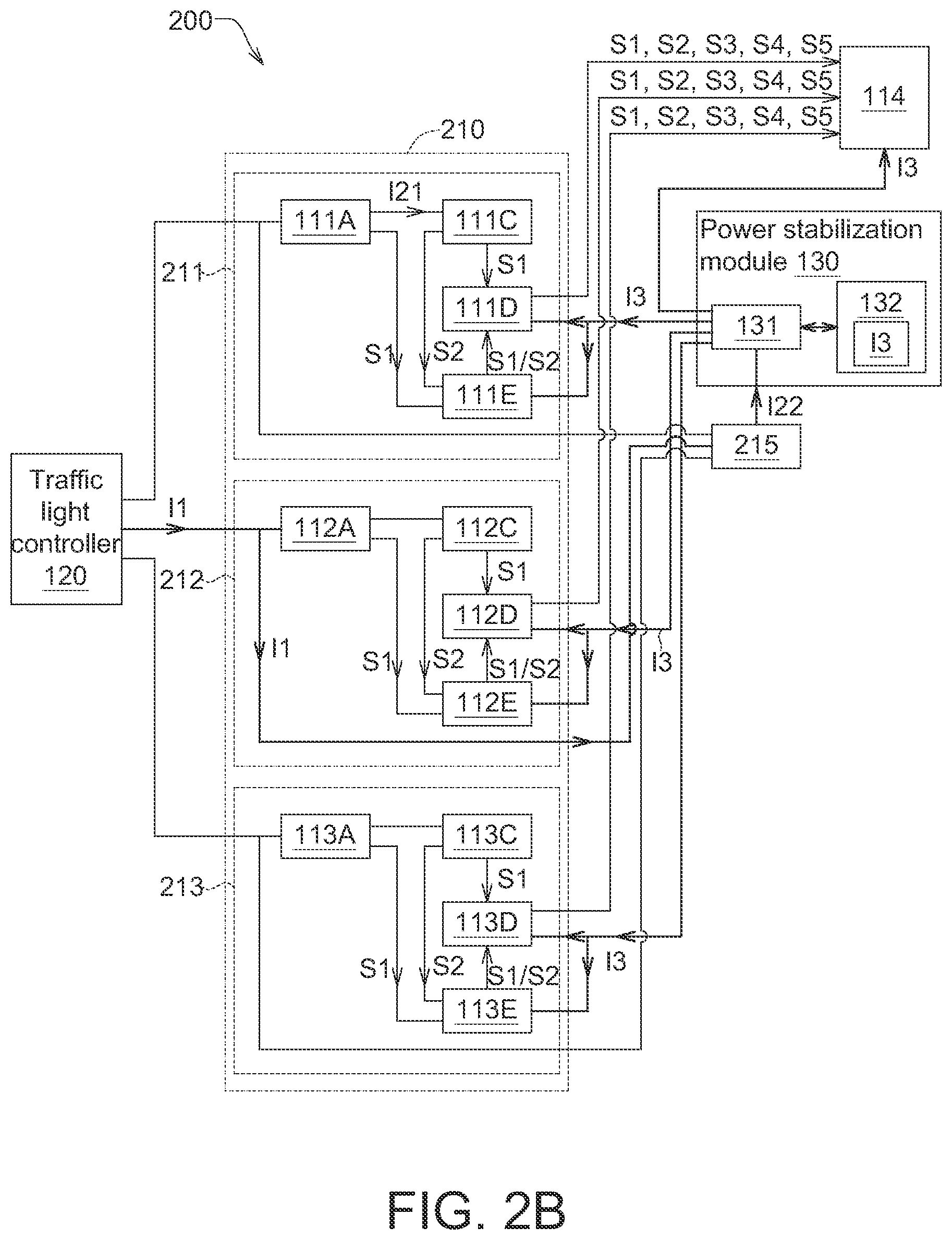 Patent US12317395 Figure 7 – Traffic signal lamp, traffic signal system and lamp-state detection method using the same