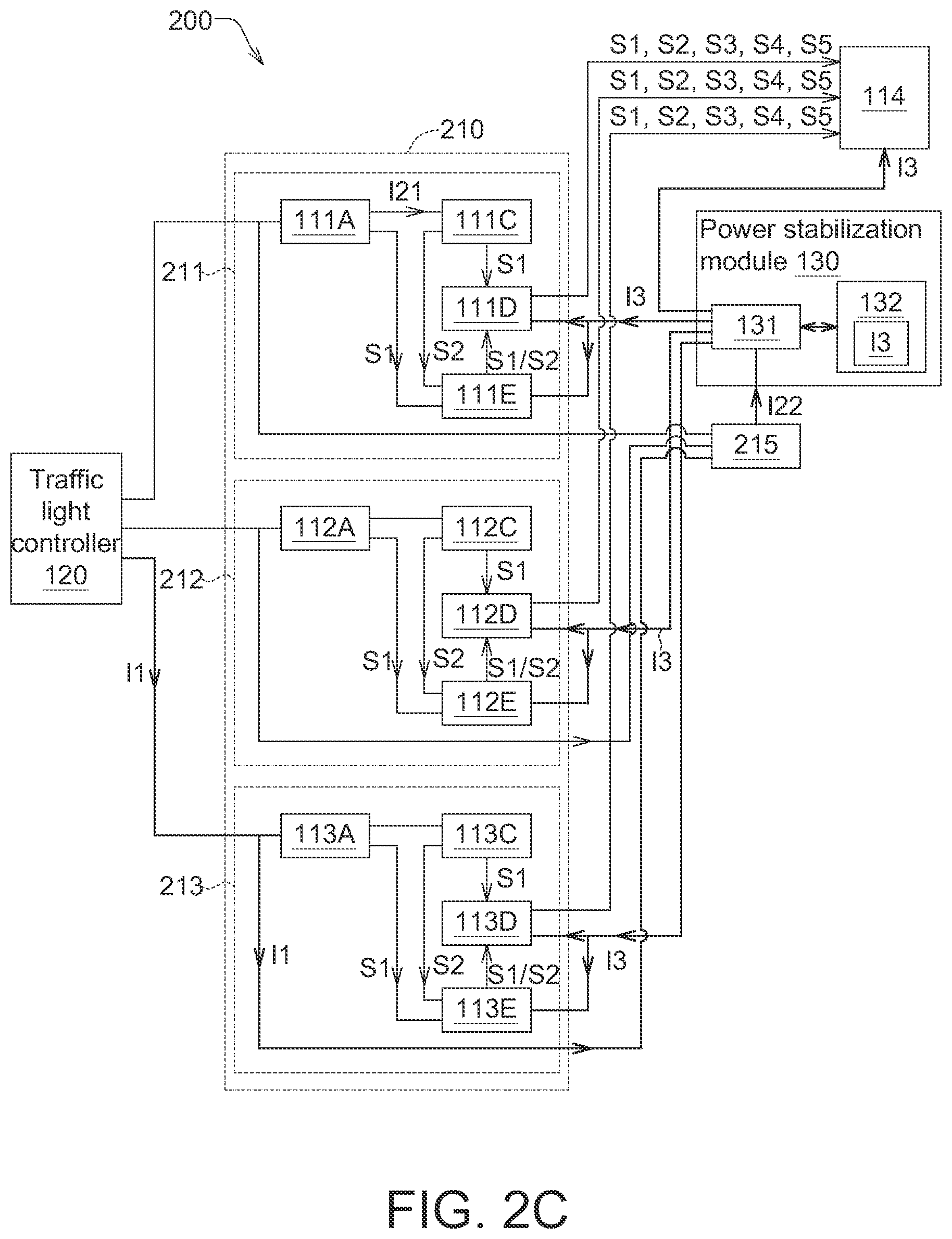Patent US12317395 Figure 8 – Traffic signal lamp, traffic signal system and lamp-state detection method using the same
