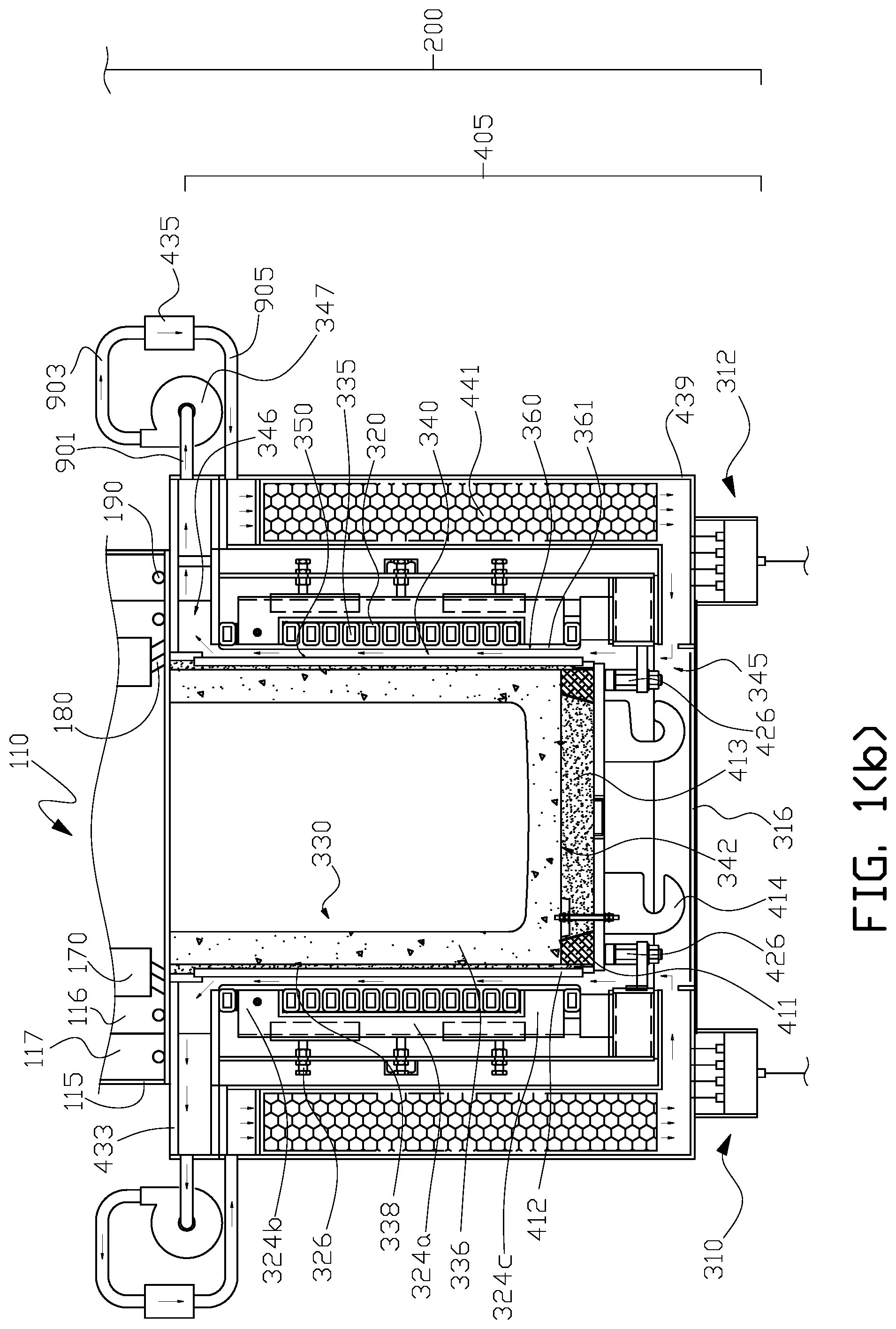 Patent US12317397 Figure 2 – Method of cooling electric induction melting and holding furnaces for reactive metals and alloys