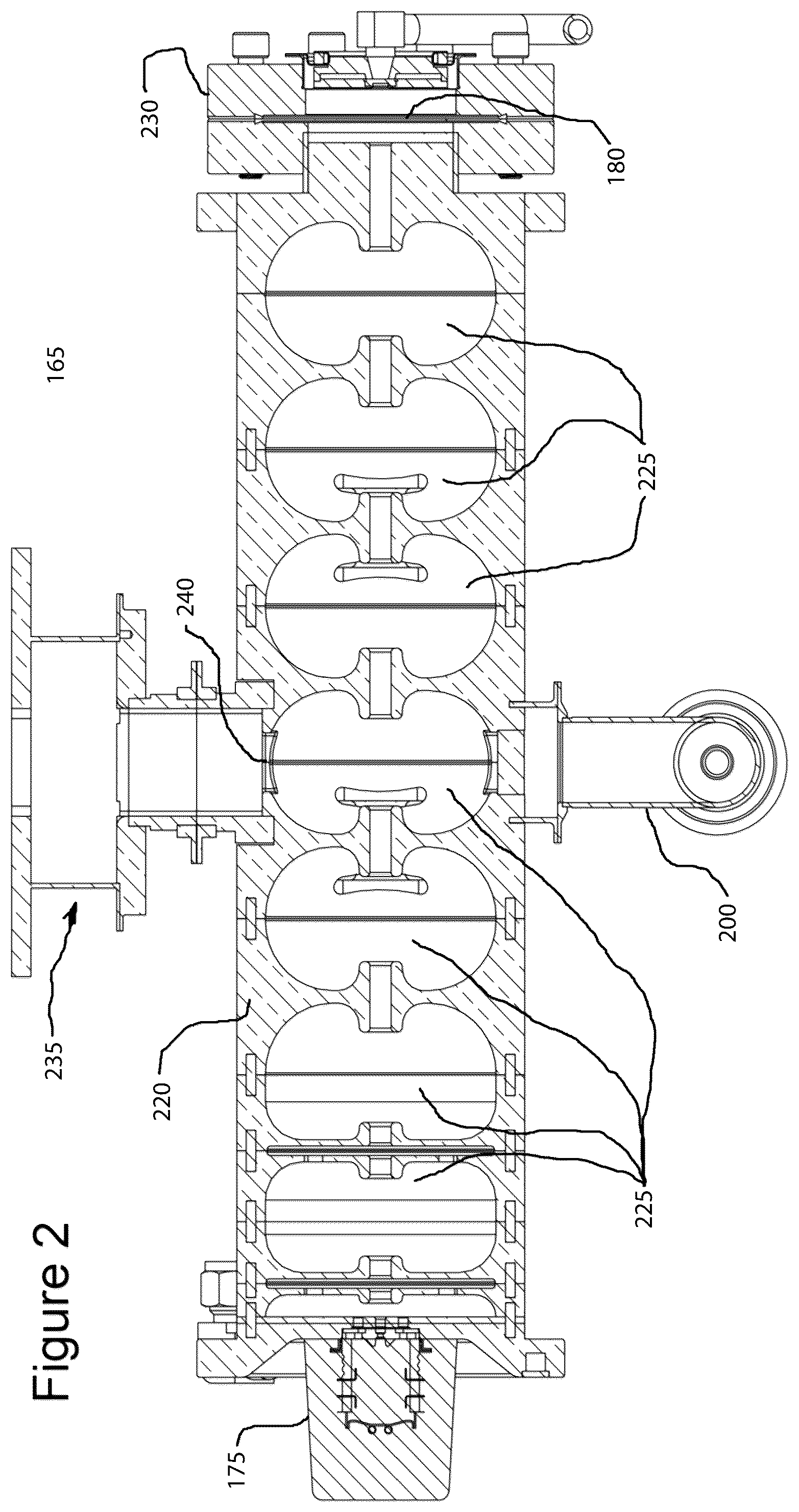 Patent US12317400 Figure 2 – Scanning linear accelerator system for producing X-rays of variable controlled dose per pulse
