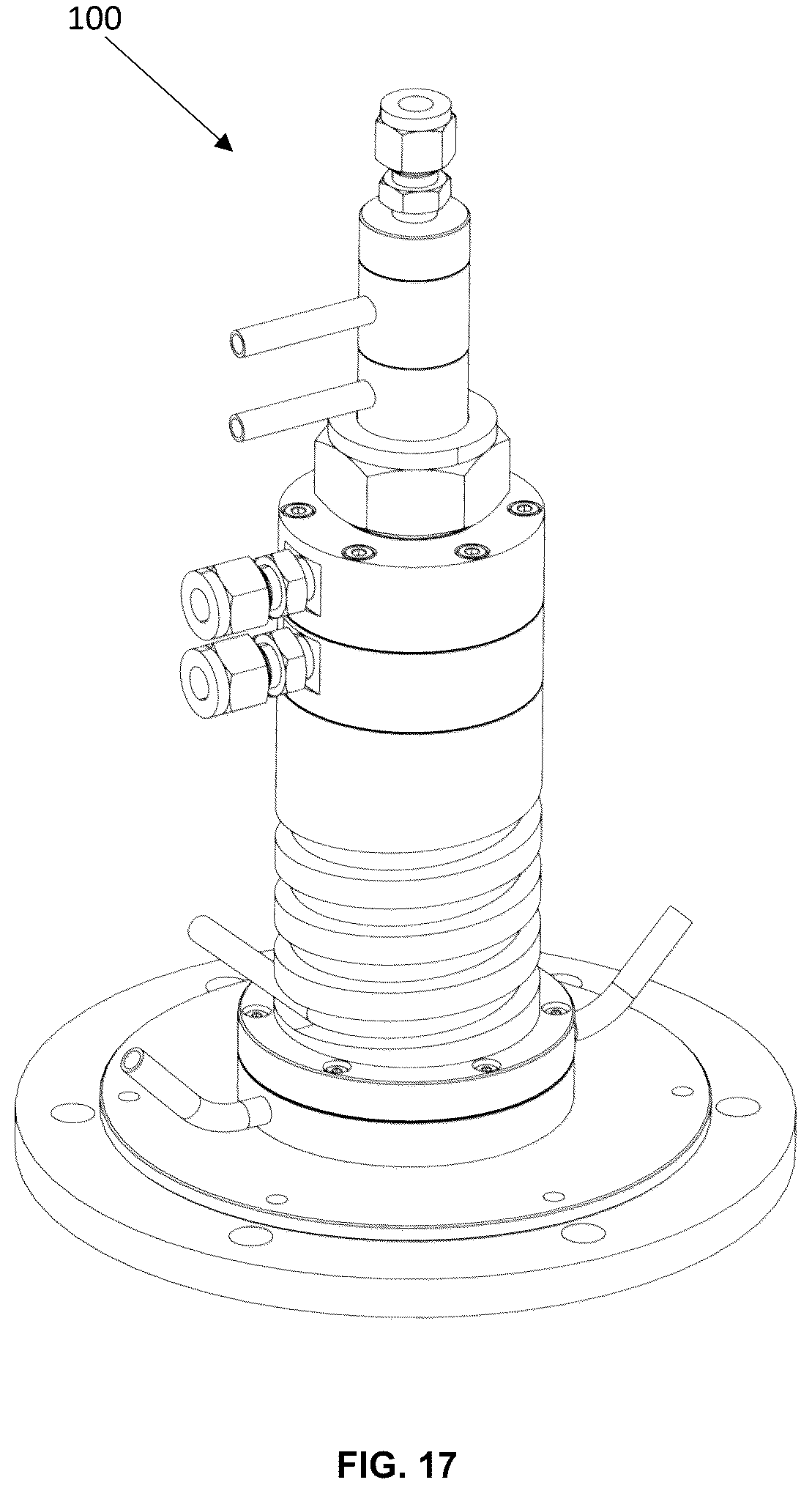 Patent US12317402 Figure 17 – Radio frequency inductively coupled plasma (RF-ICP) torch