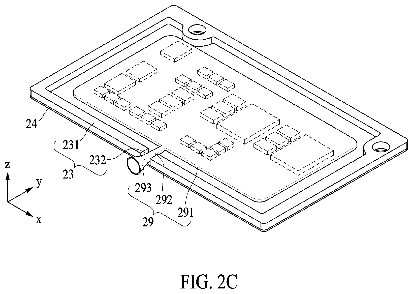 Patent US12317407 Figure 3 – Electronic device including printed circuit board structure including thermal interface material