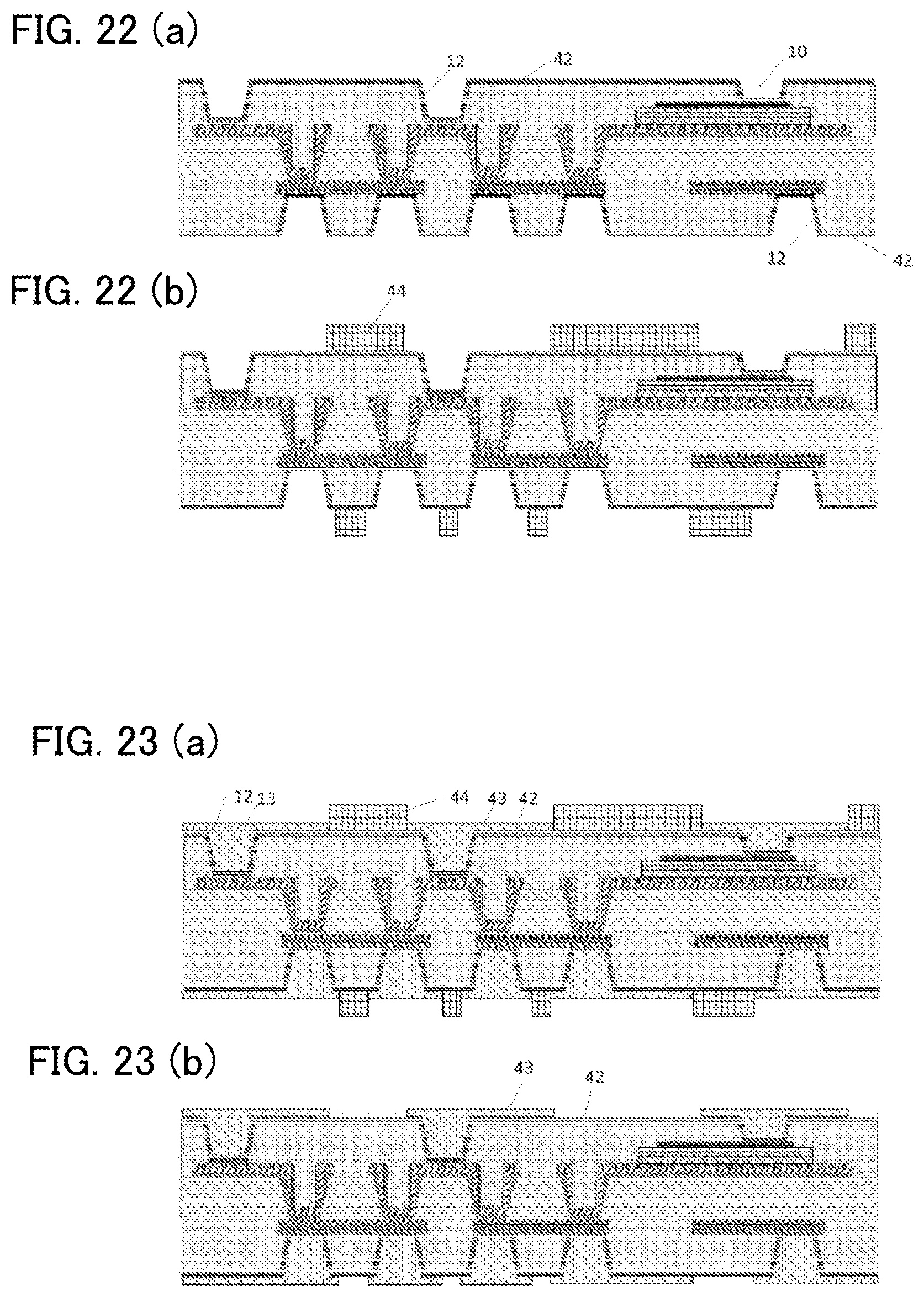Patent US12317411 Figure 13 – Glass core wiring substrate incorporating high-frequency filter, high-frequency module using the same, and method of manufacturing glass core wiring substrate incorporating high-frequency filter