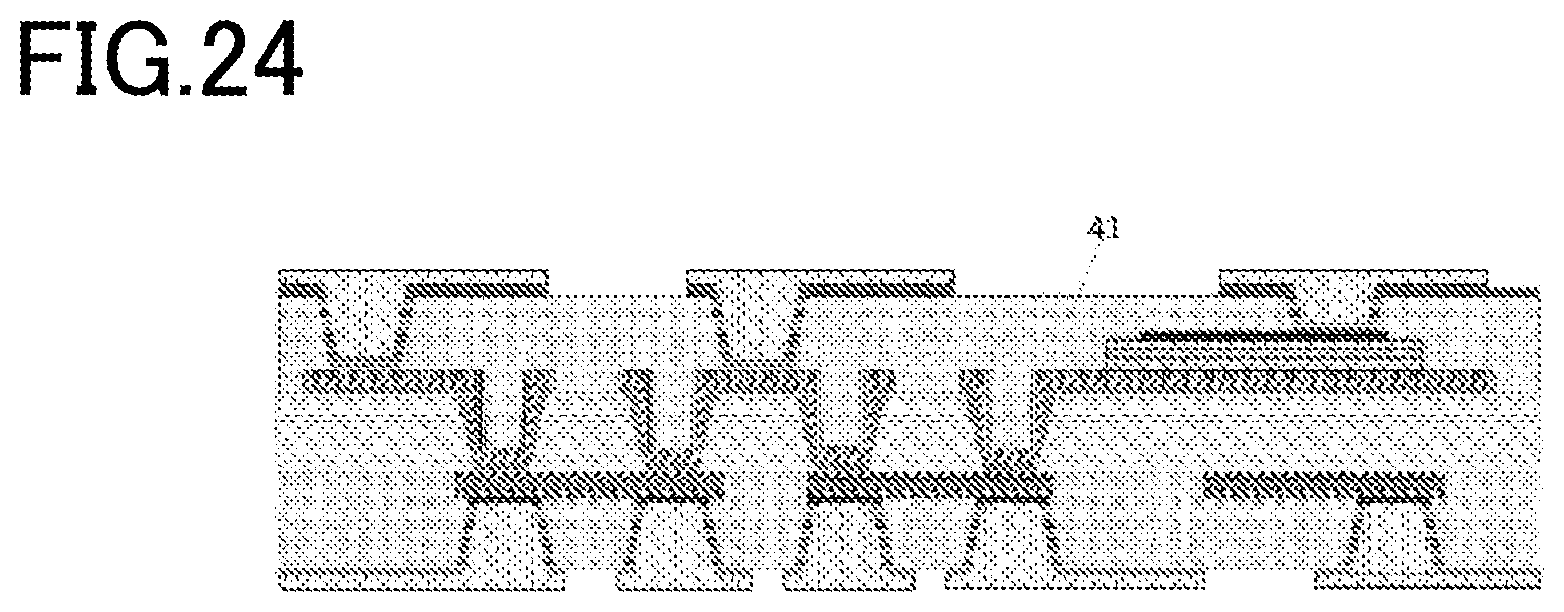Patent US12317411 Figure 14 – Glass core wiring substrate incorporating high-frequency filter, high-frequency module using the same, and method of manufacturing glass core wiring substrate incorporating high-frequency filter