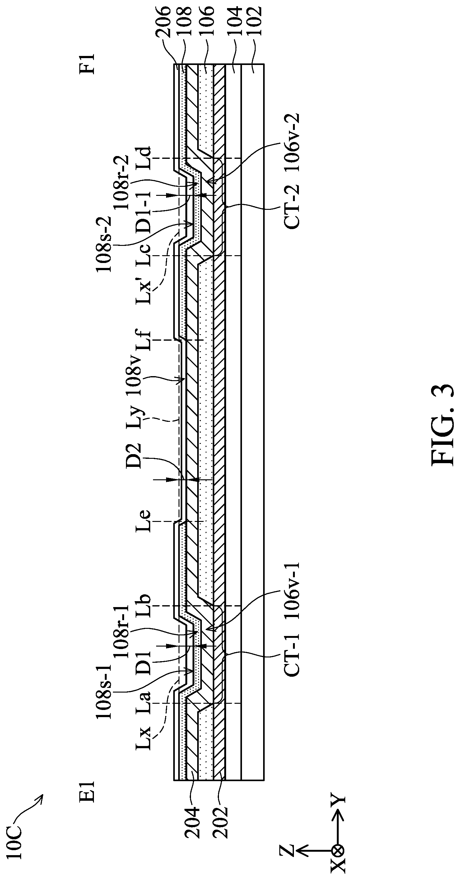 Patent US12317417 Figure 3 – Connection structure and electronic device