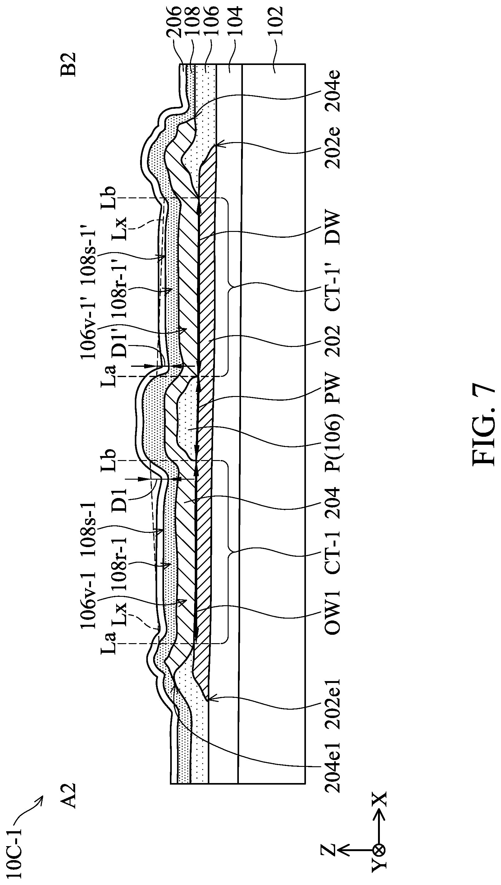 Patent US12317417 Figure 7 – Connection structure and electronic device