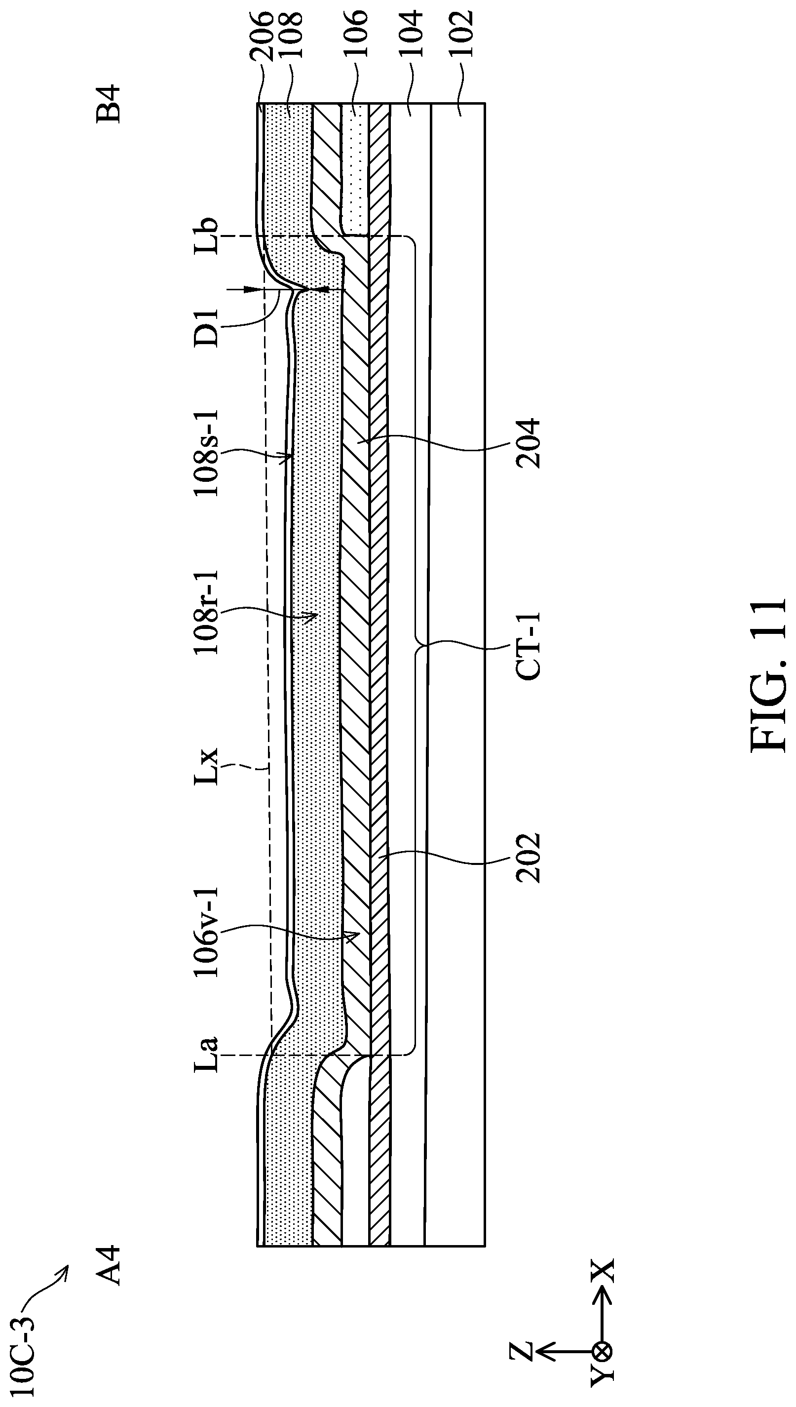 Patent US12317417 Figure 11 – Connection structure and electronic device