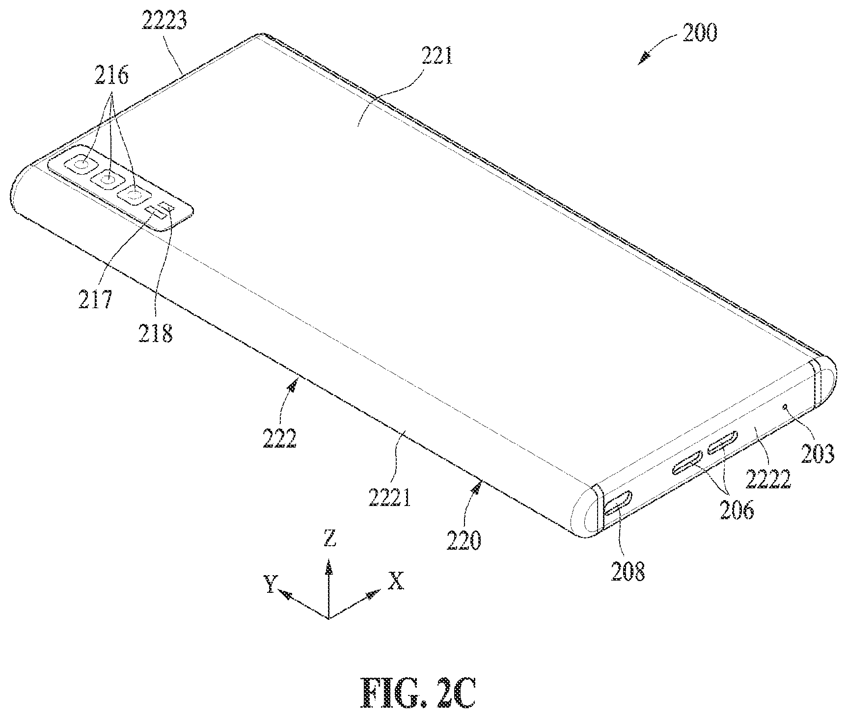 Patent US12317418 Figure 4 – Connecting assembly comprising flexible printed circuit board and electronic device including the same