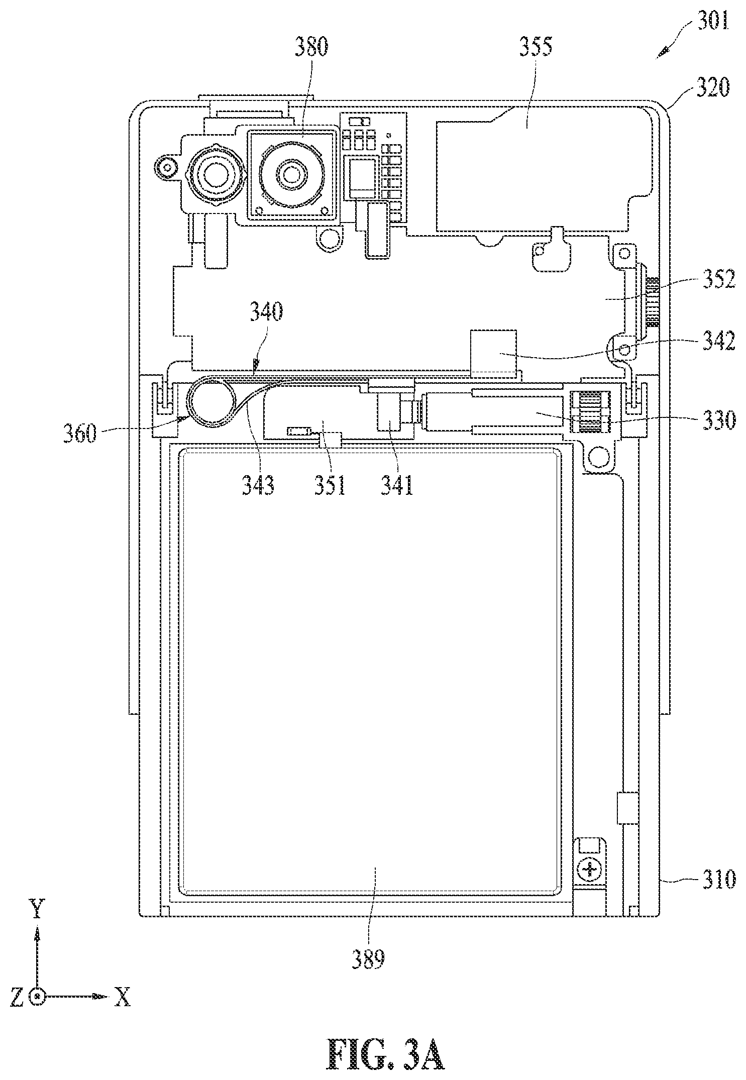 Patent US12317418 Figure 6 – Connecting assembly comprising flexible printed circuit board and electronic device including the same