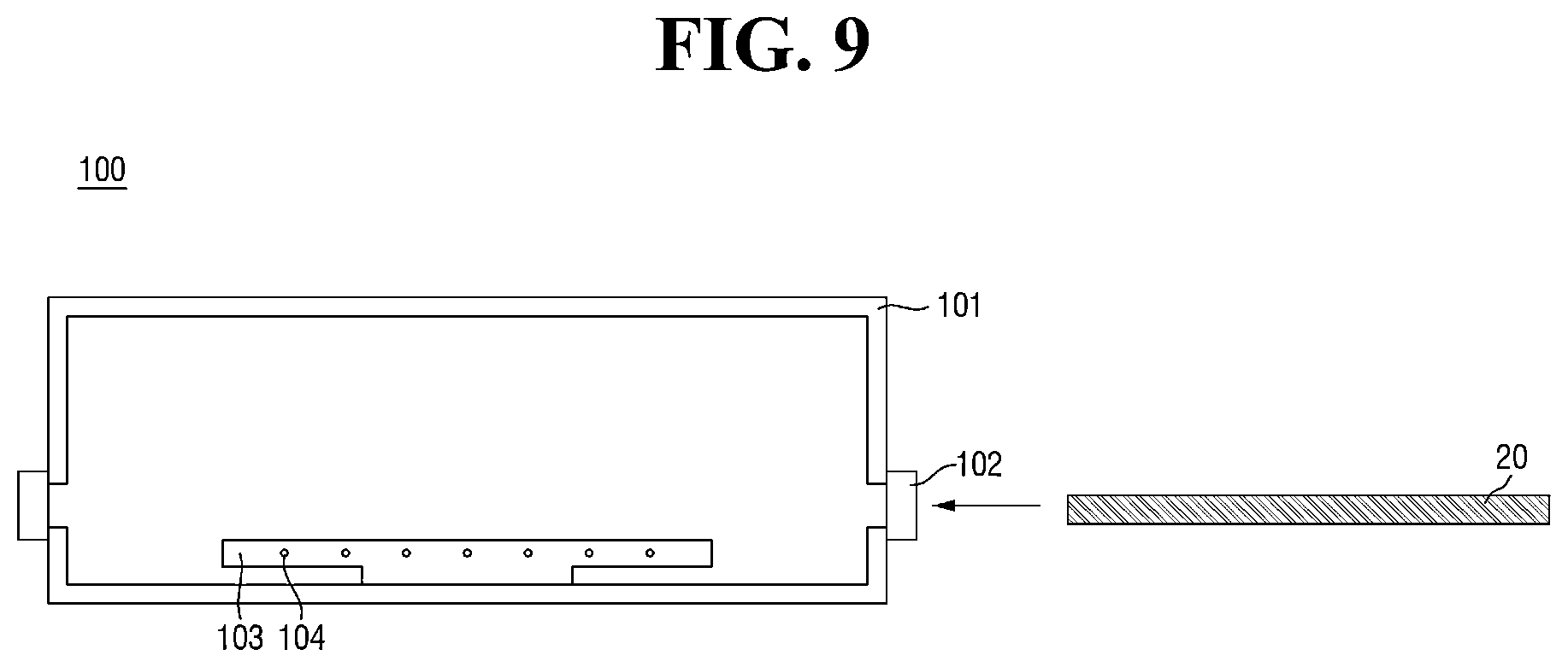 Patent US12317419 Figure 9 – Apparatus for temperature measurement and method of processing substrate