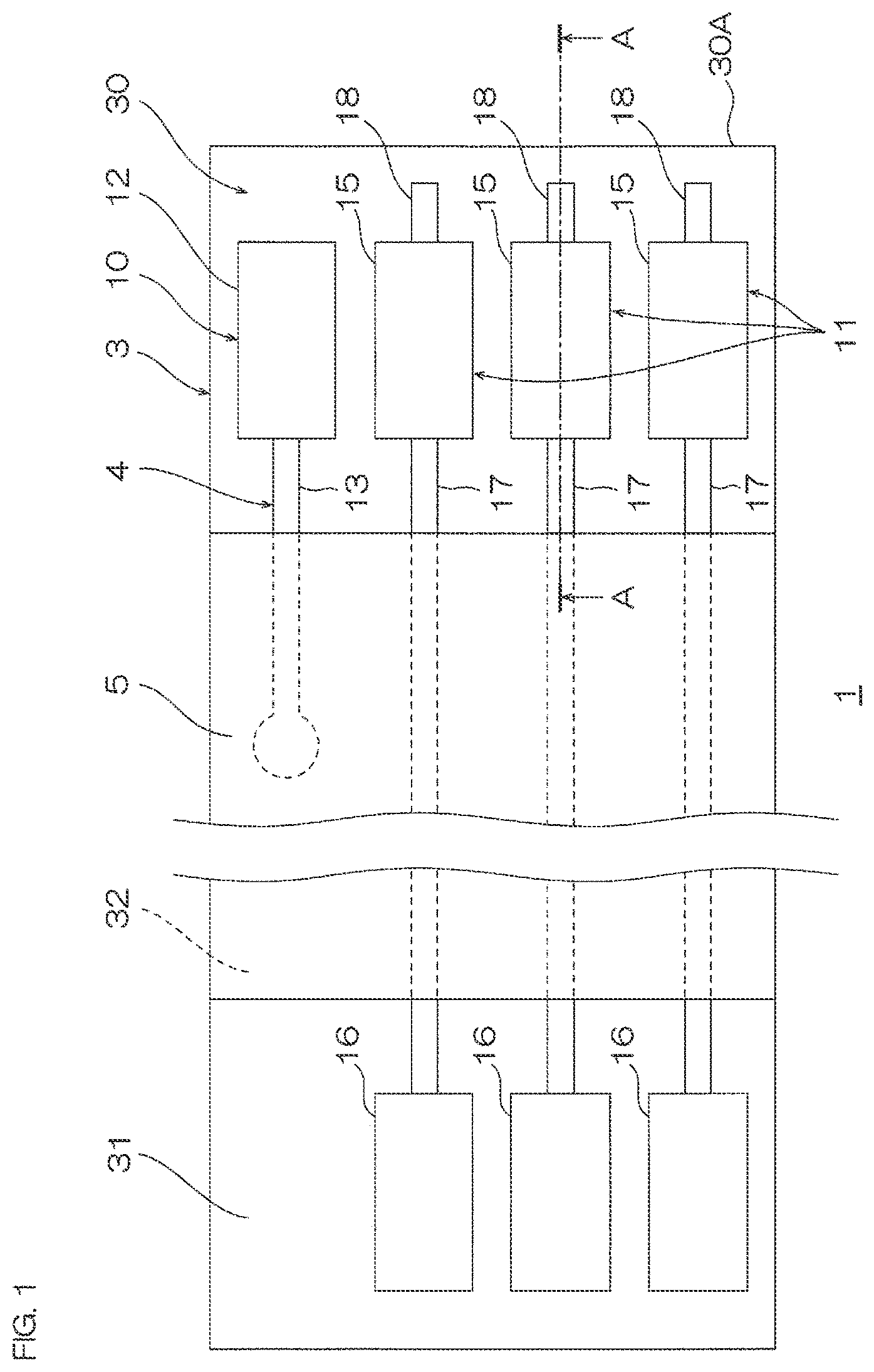 Patent US12317424 Figure 1 – Wiring circuit board